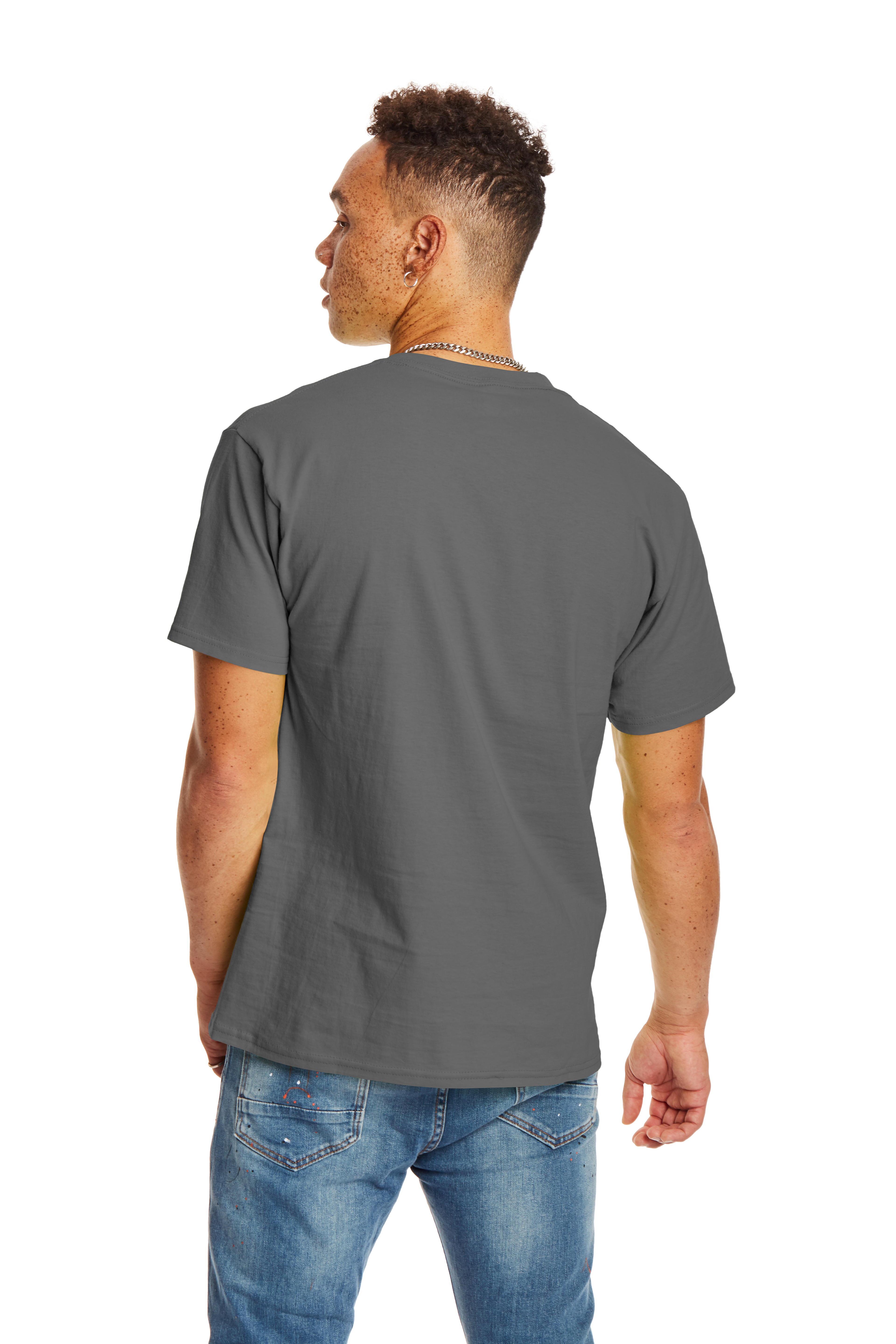 Hanes H5590 Smoke Gray