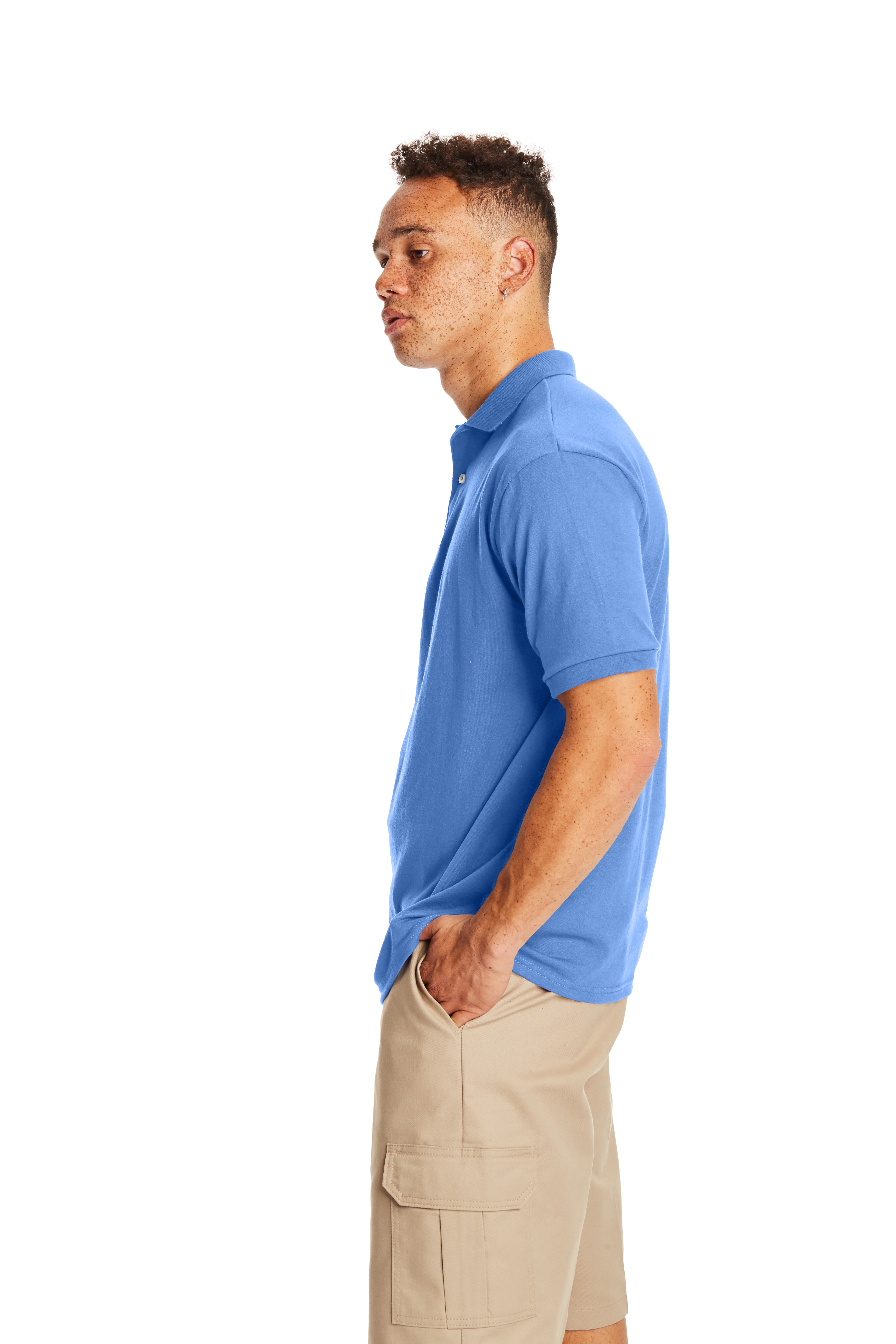 Hanes 054 Carolina Blue