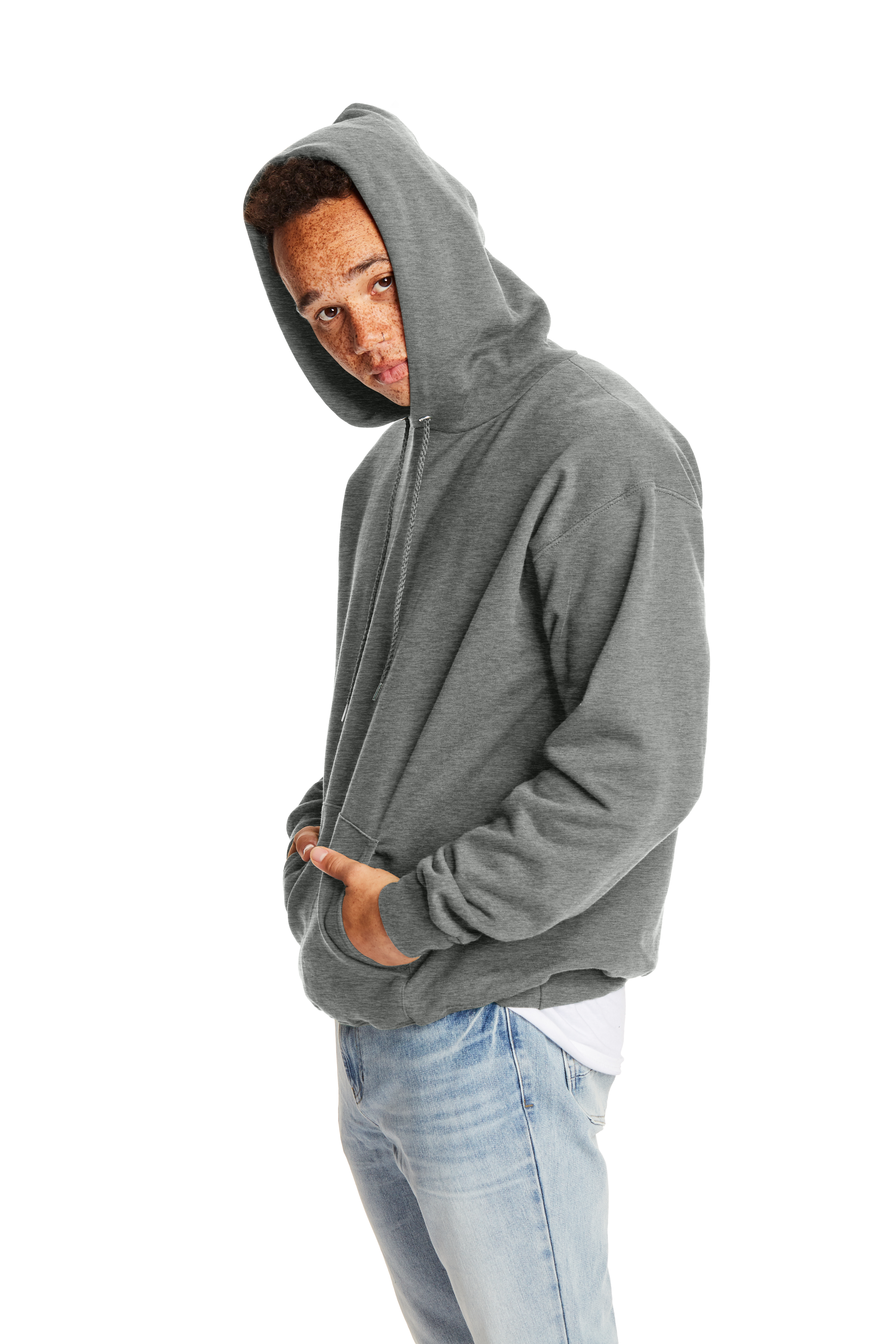 Hanes F170 Charcoal Heather