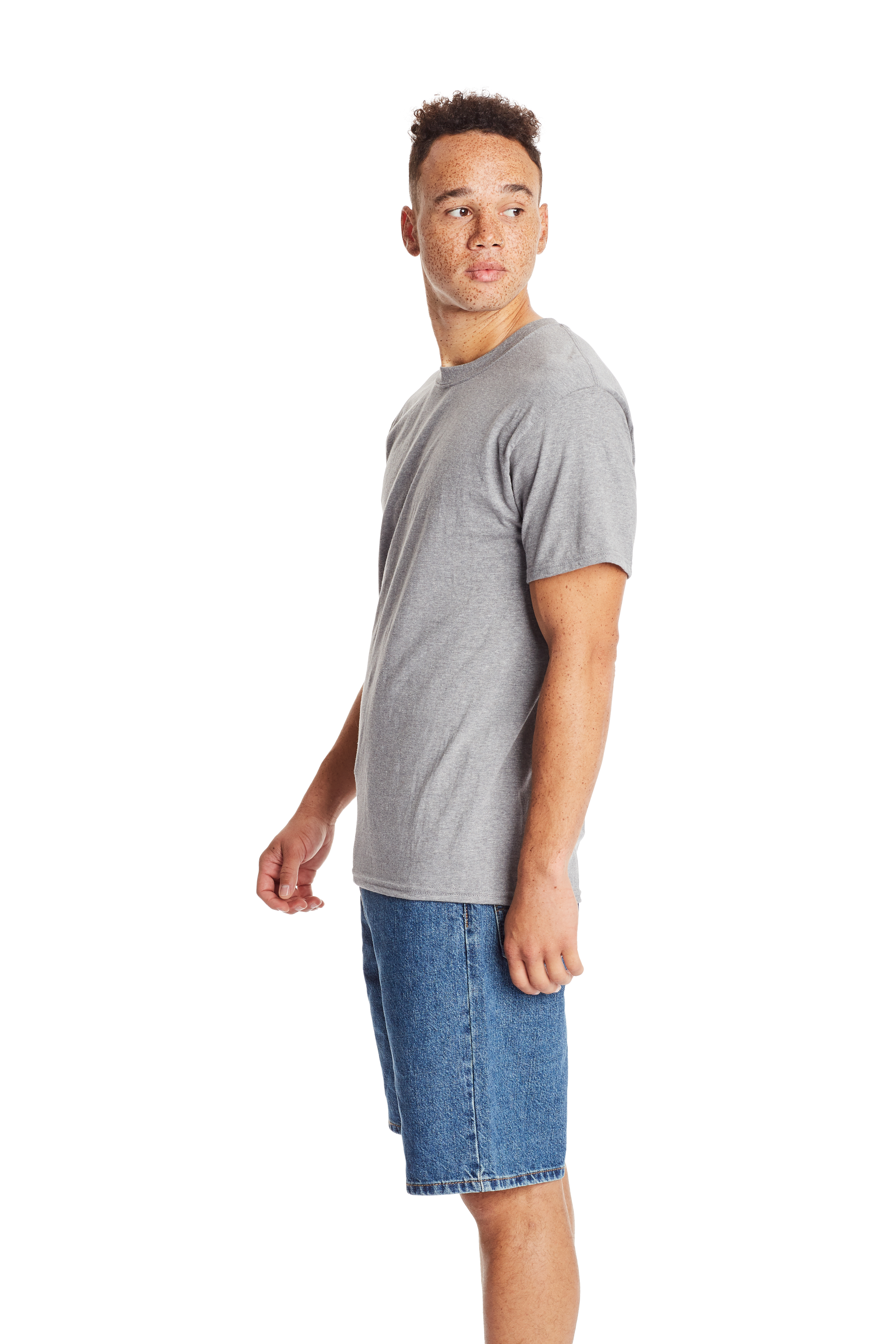 Hanes 5180 Oxford Gray