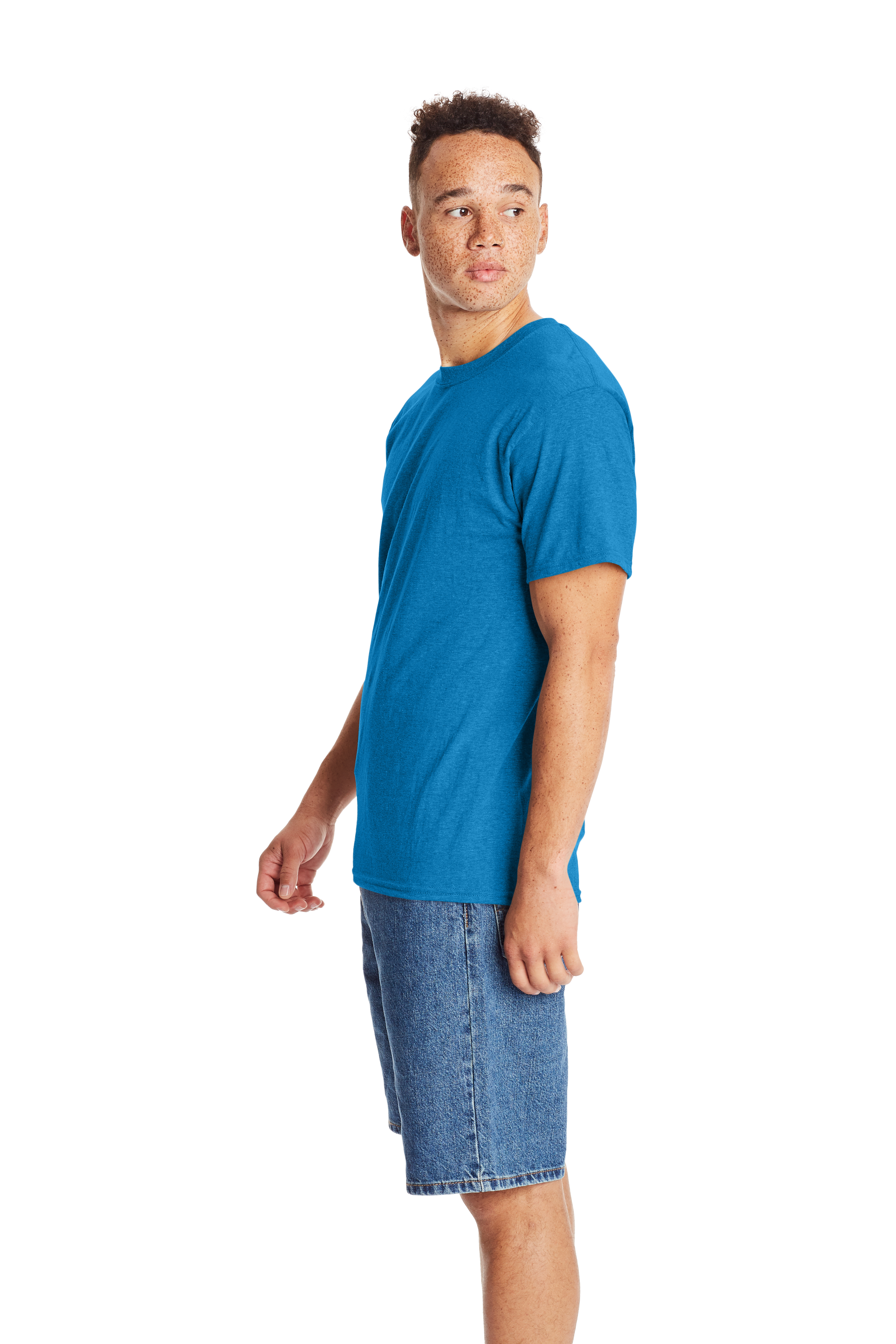 Hanes 5180 Sapphire Ppr Heather