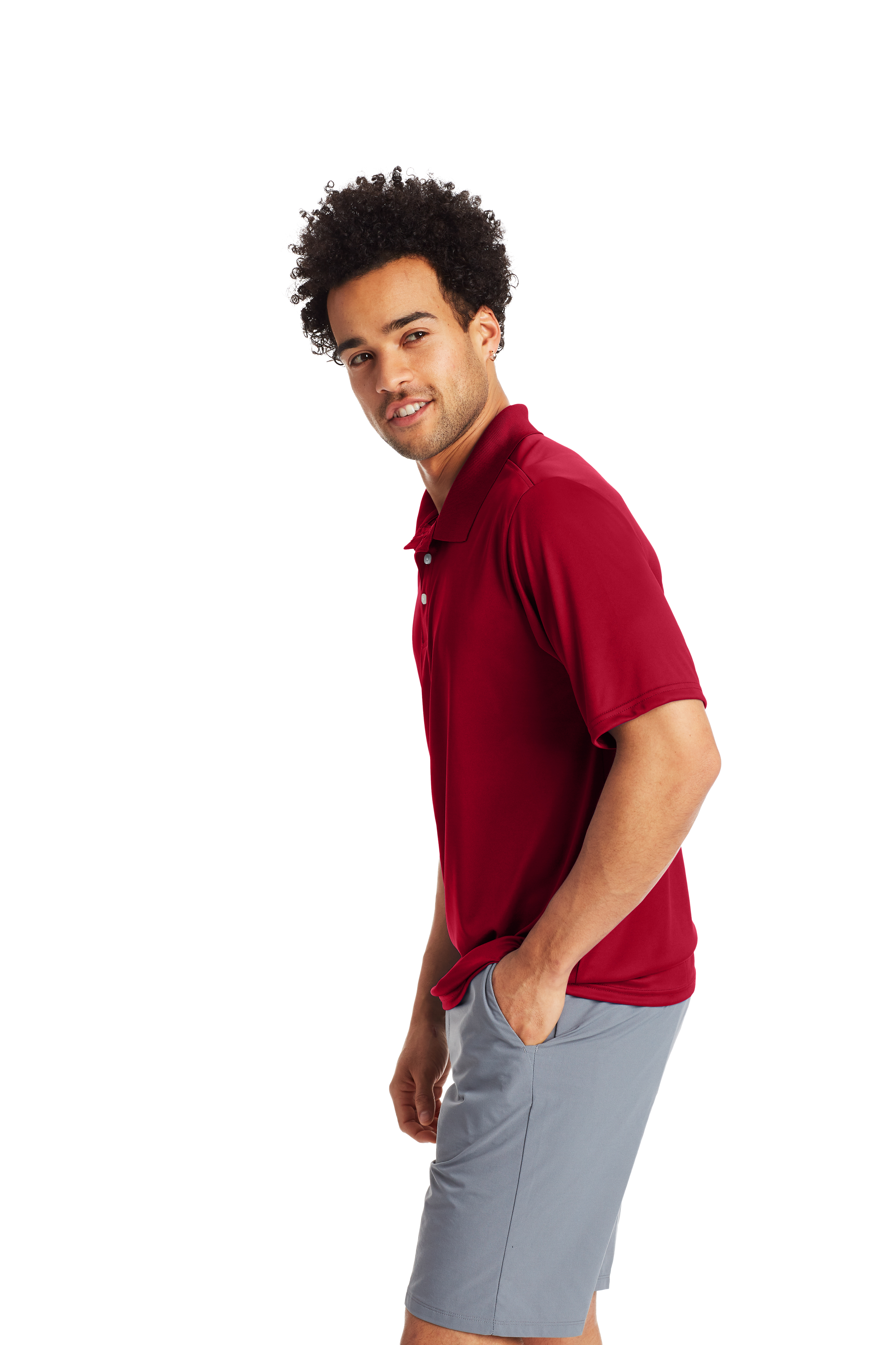 Hanes 4800 Deep Red