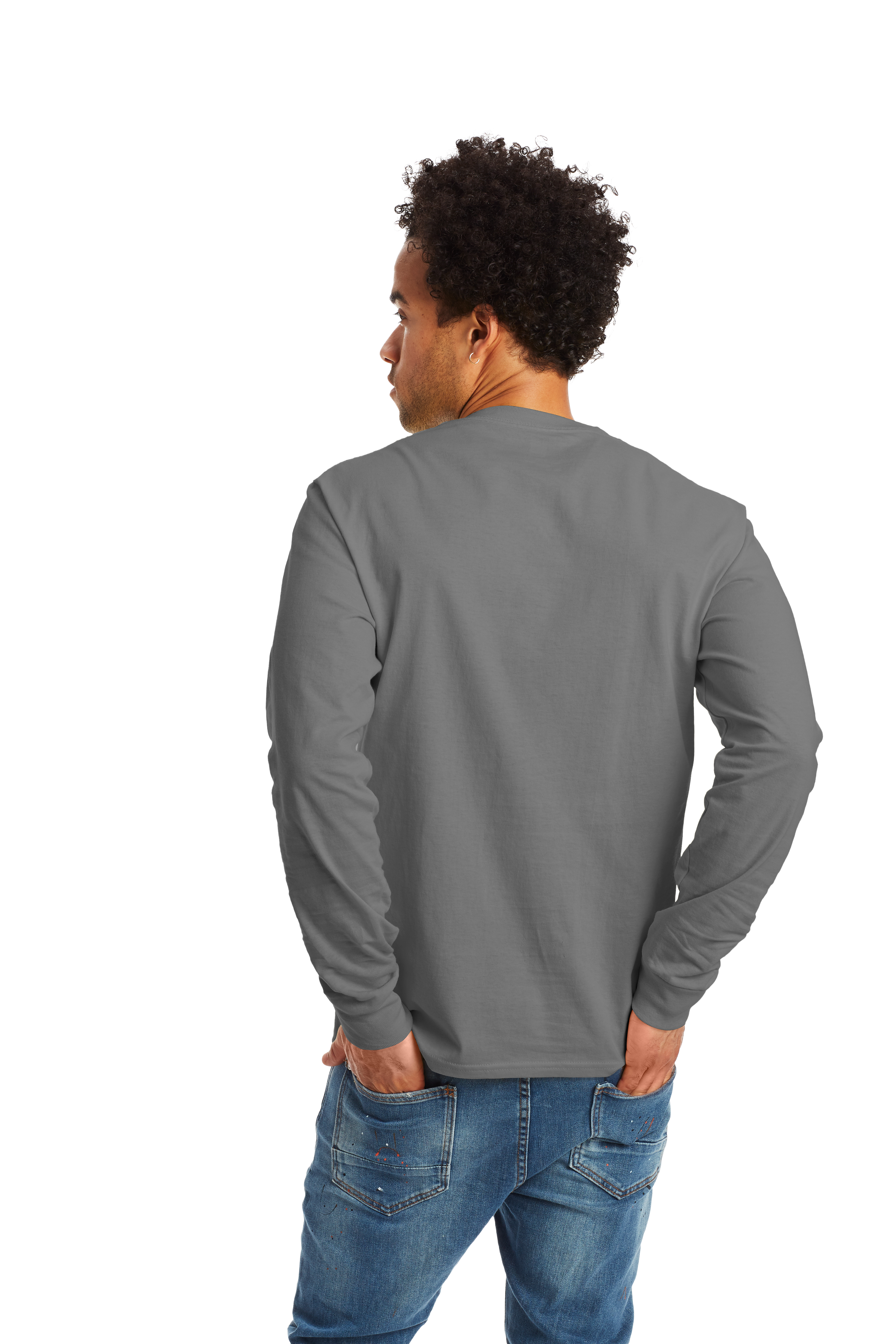 Hanes 5586 Smoke Gray