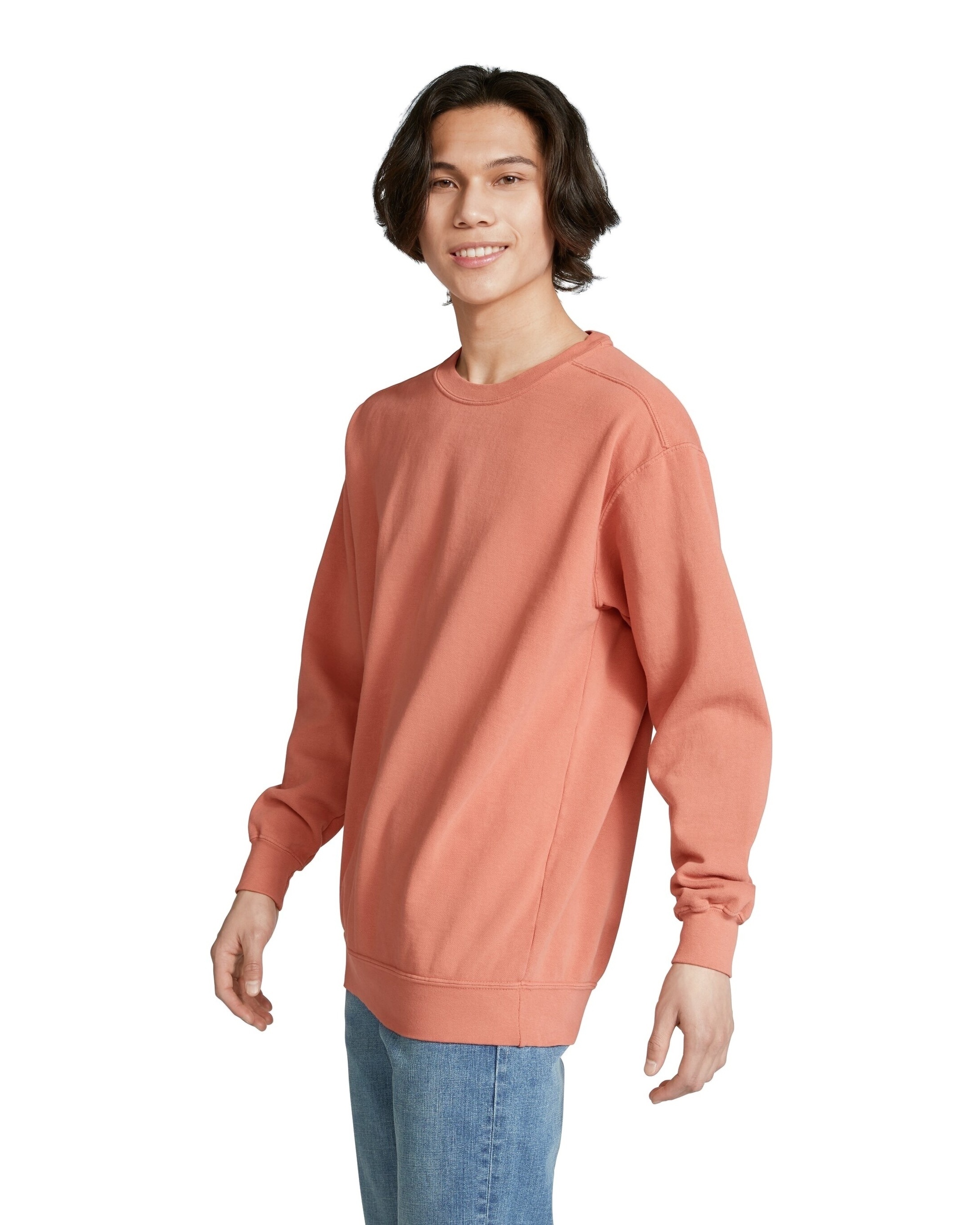 Comfort Colors Unisex Crewneck Sweatshirt 1566 Terracotta Jiffy