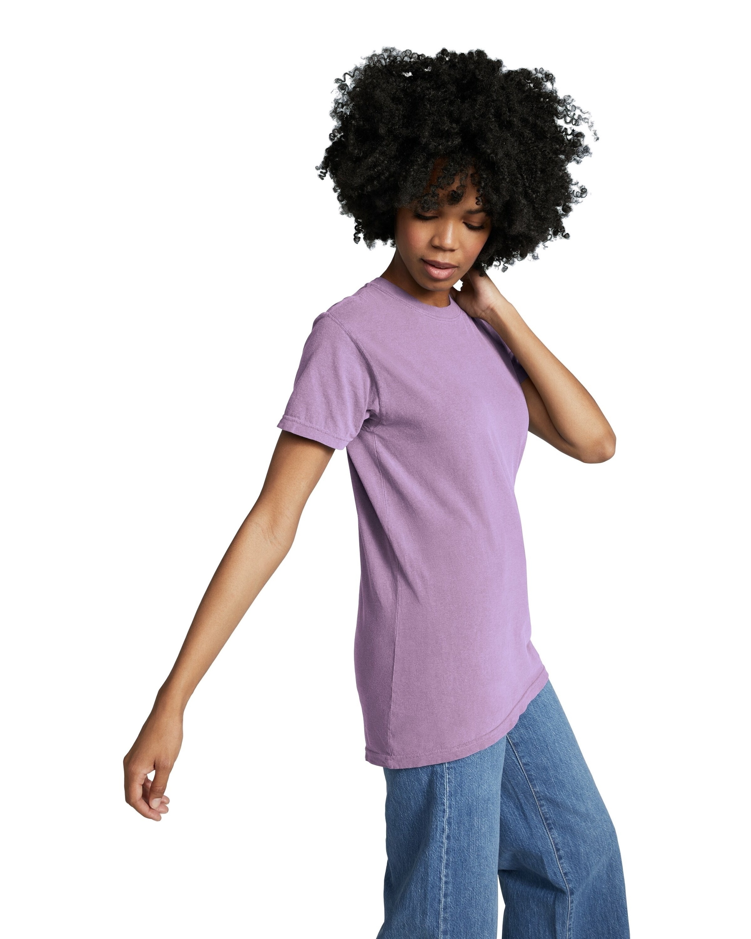 トップス GENTLEFULLNESS : Charm Shirts Canvas Comfort Colors Unisex Midweight Rs T Shirt C4017 Orchid | Jiffy