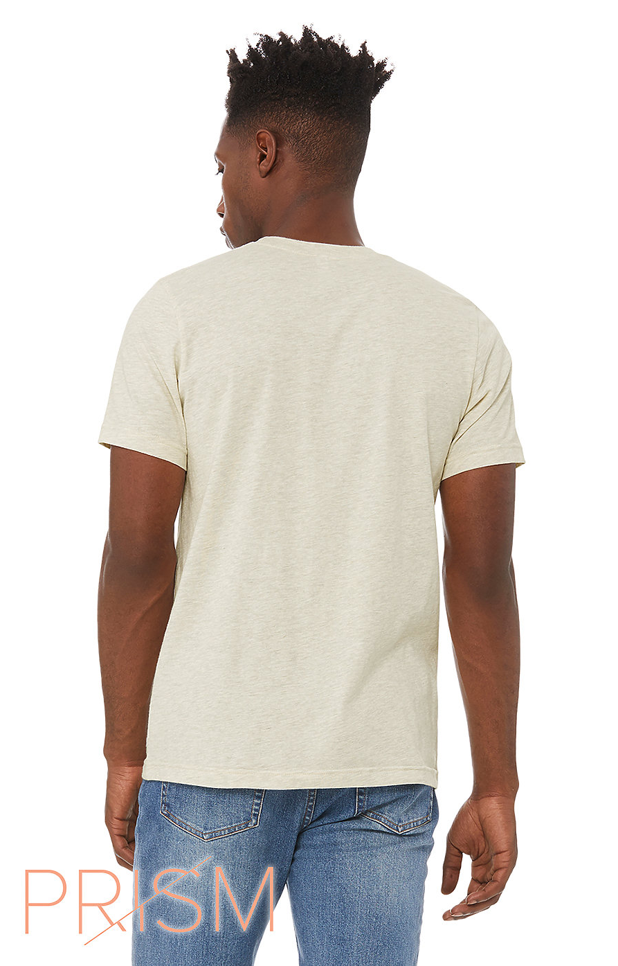 Bella + Canvas 3001CVC Heather Prism Natural