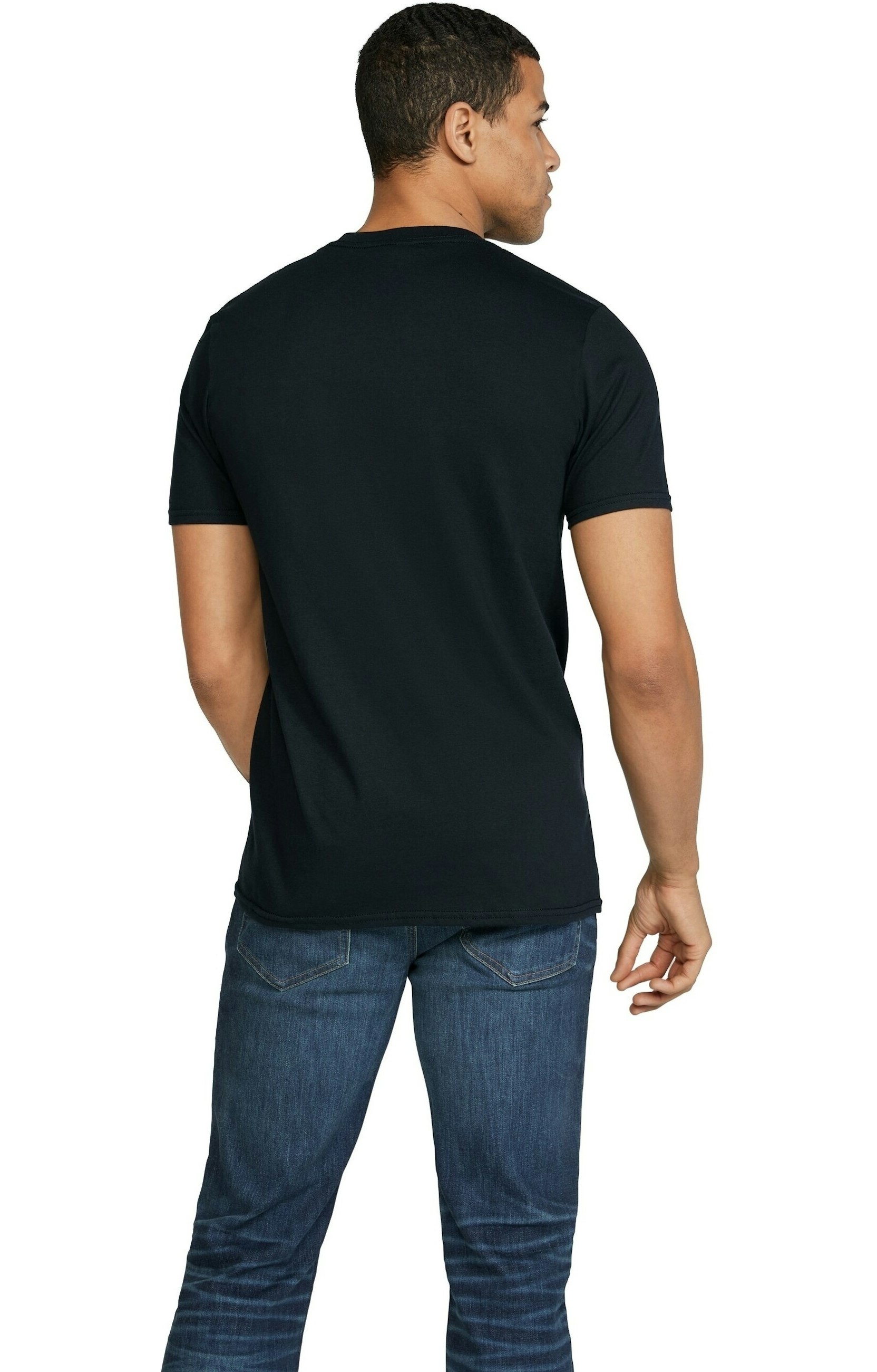 Gildan Lightweight Softstyle T Shirt 980 Black | Jiffy