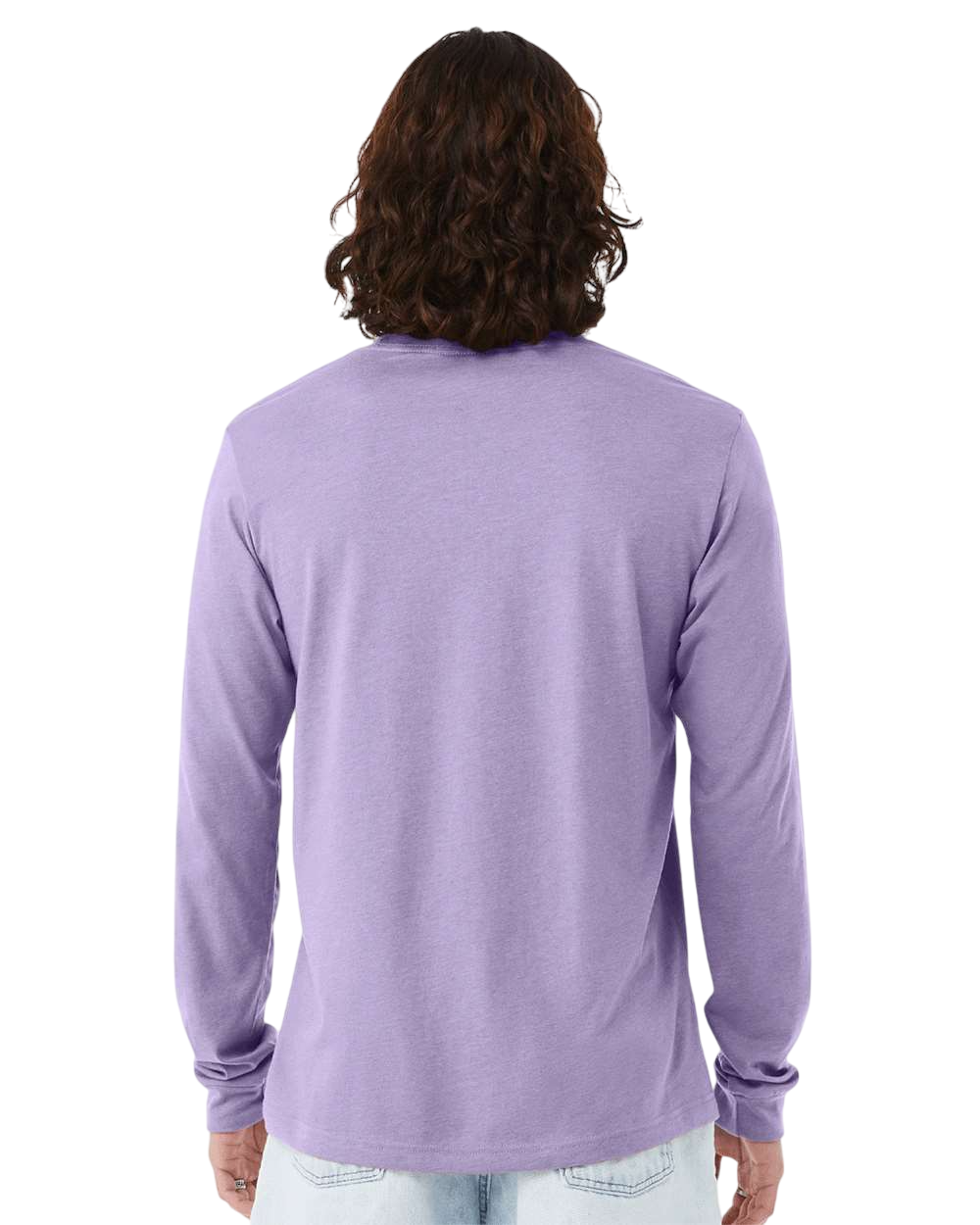 Bella + Canvas 3501CVC Heather Dark Lavnder