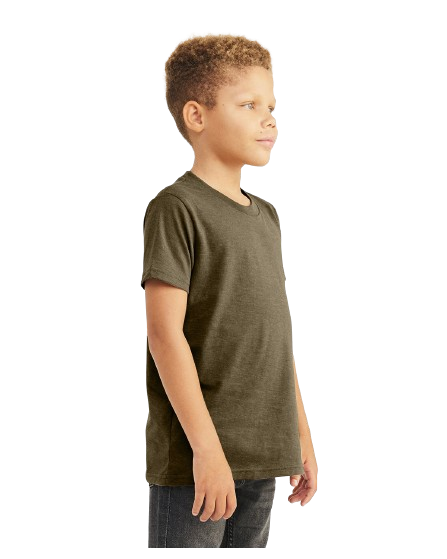 Bella + Canvas 3001YCVC Heather Olive