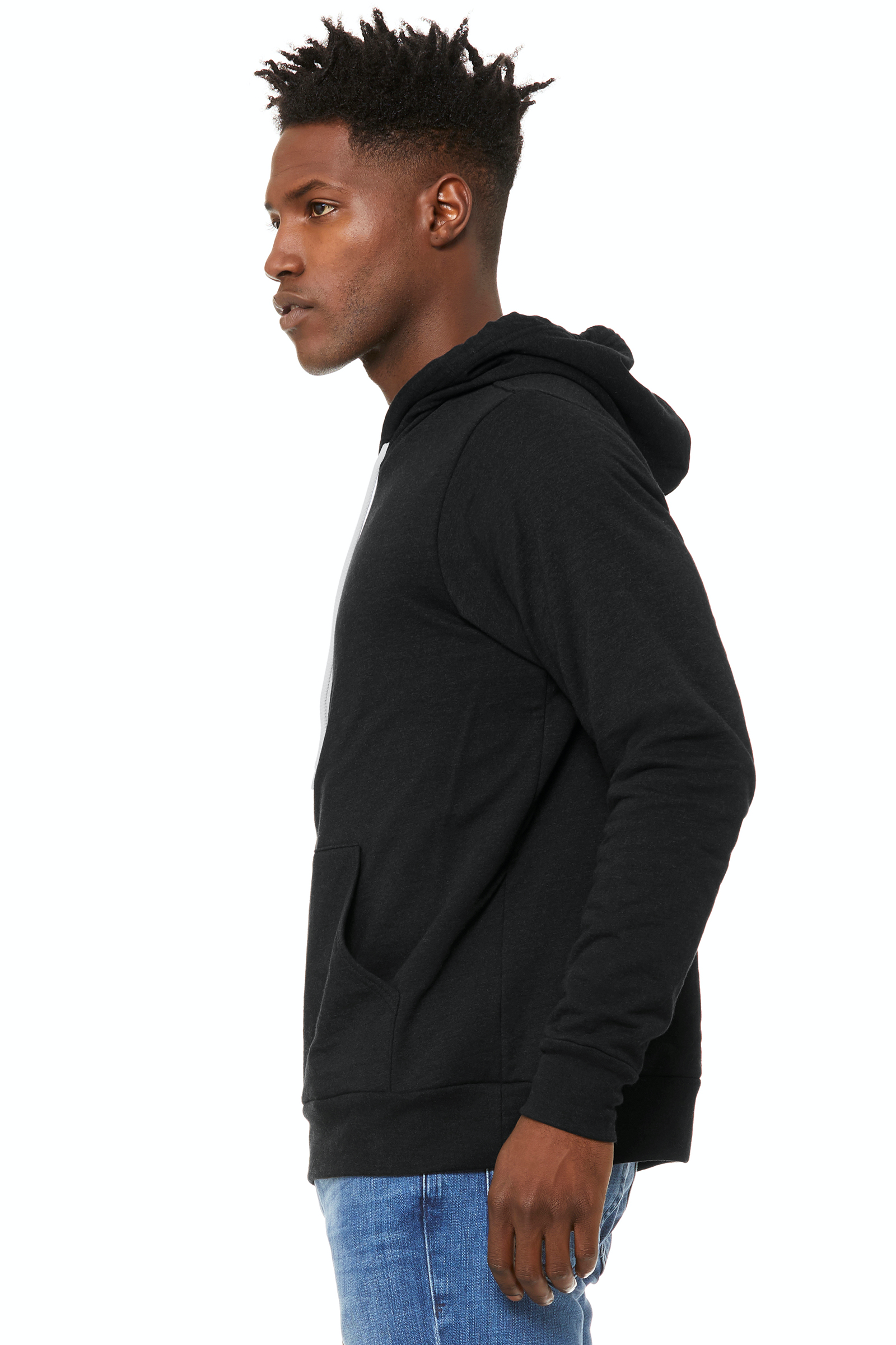 Bella + Canvas 3719 Heather Black