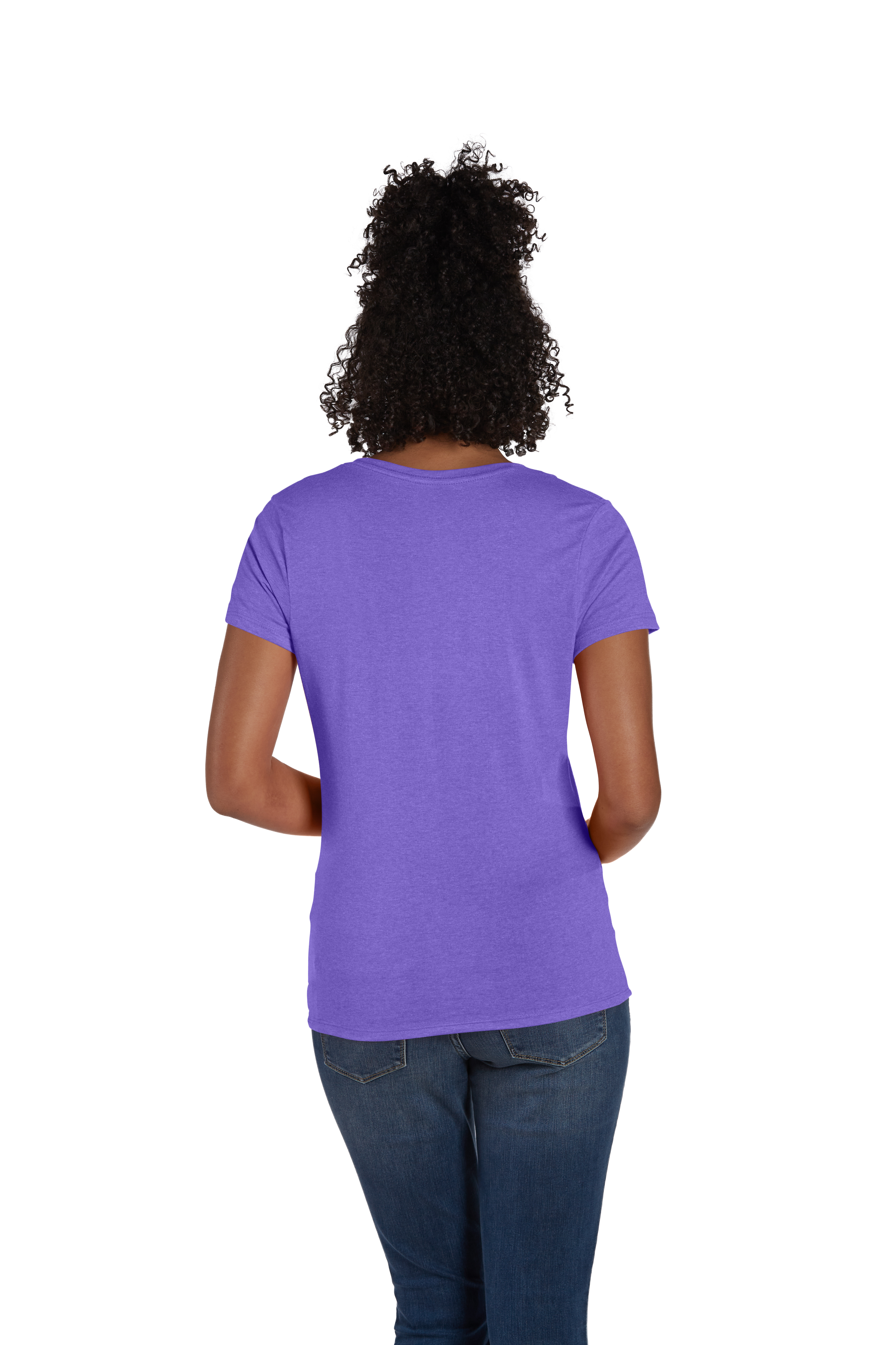 Hanes 42VT Grape Triblend