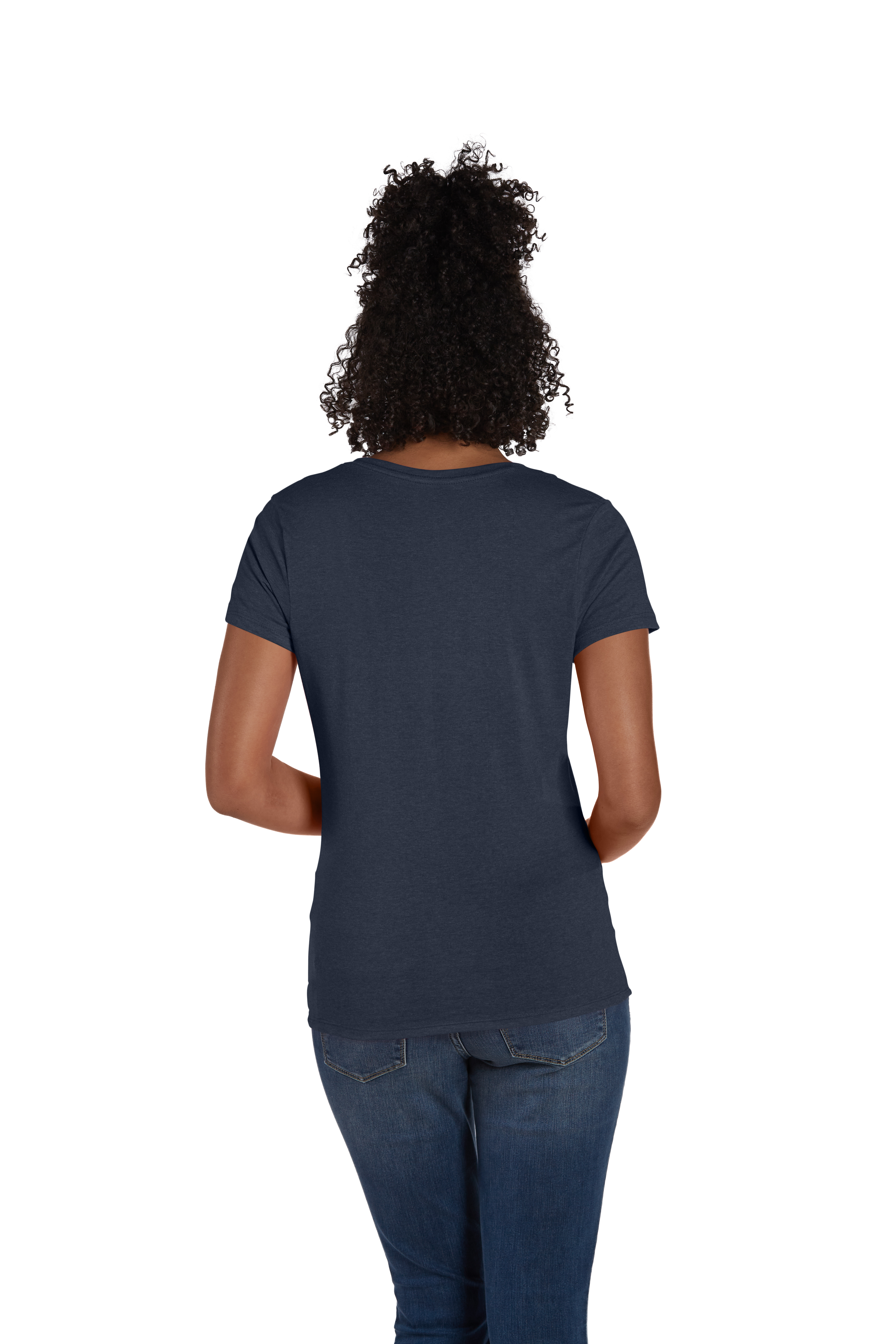 Hanes 42VT Navy Triblend