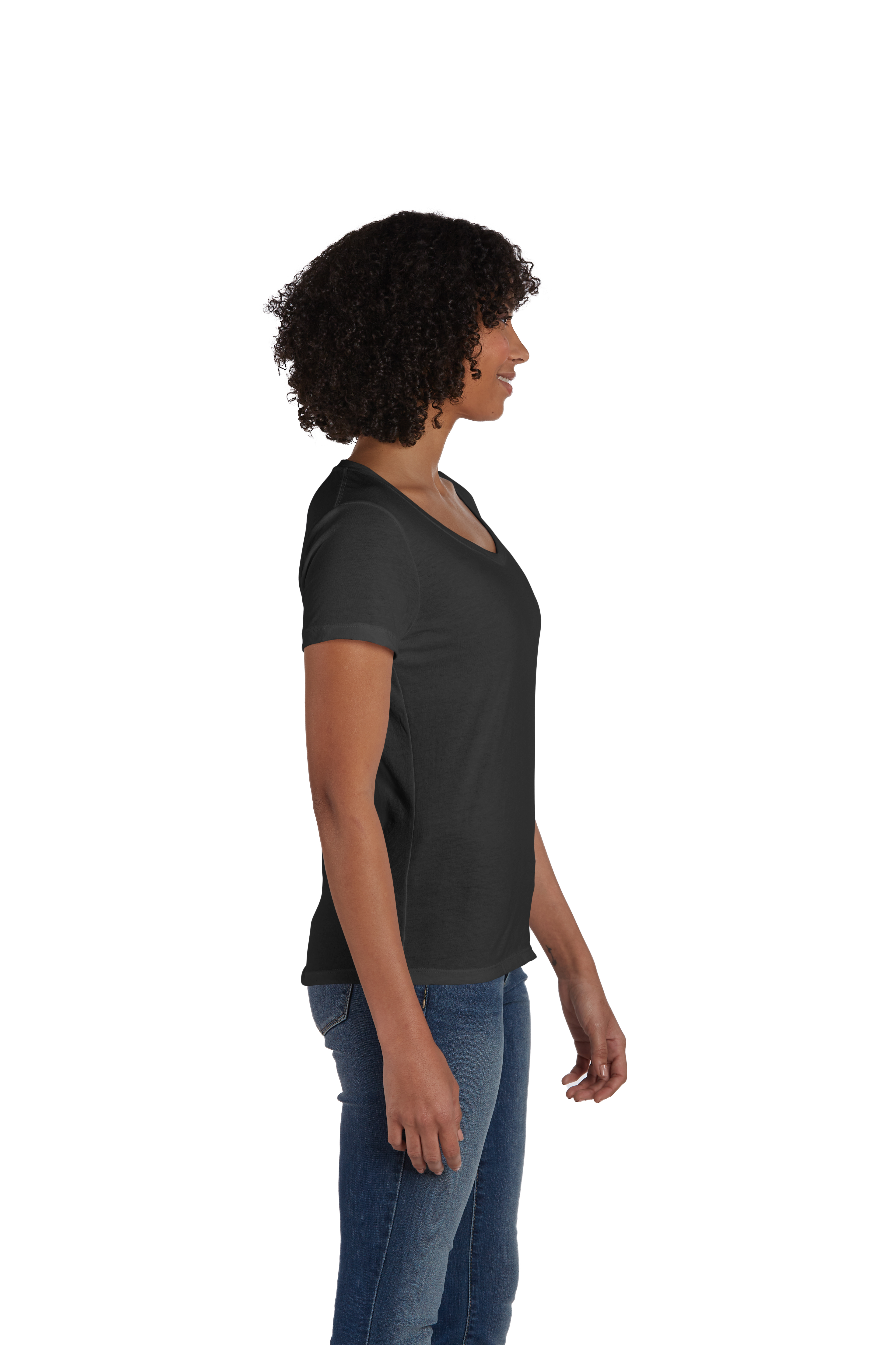 Hanes 42VT Sol Black Triblend