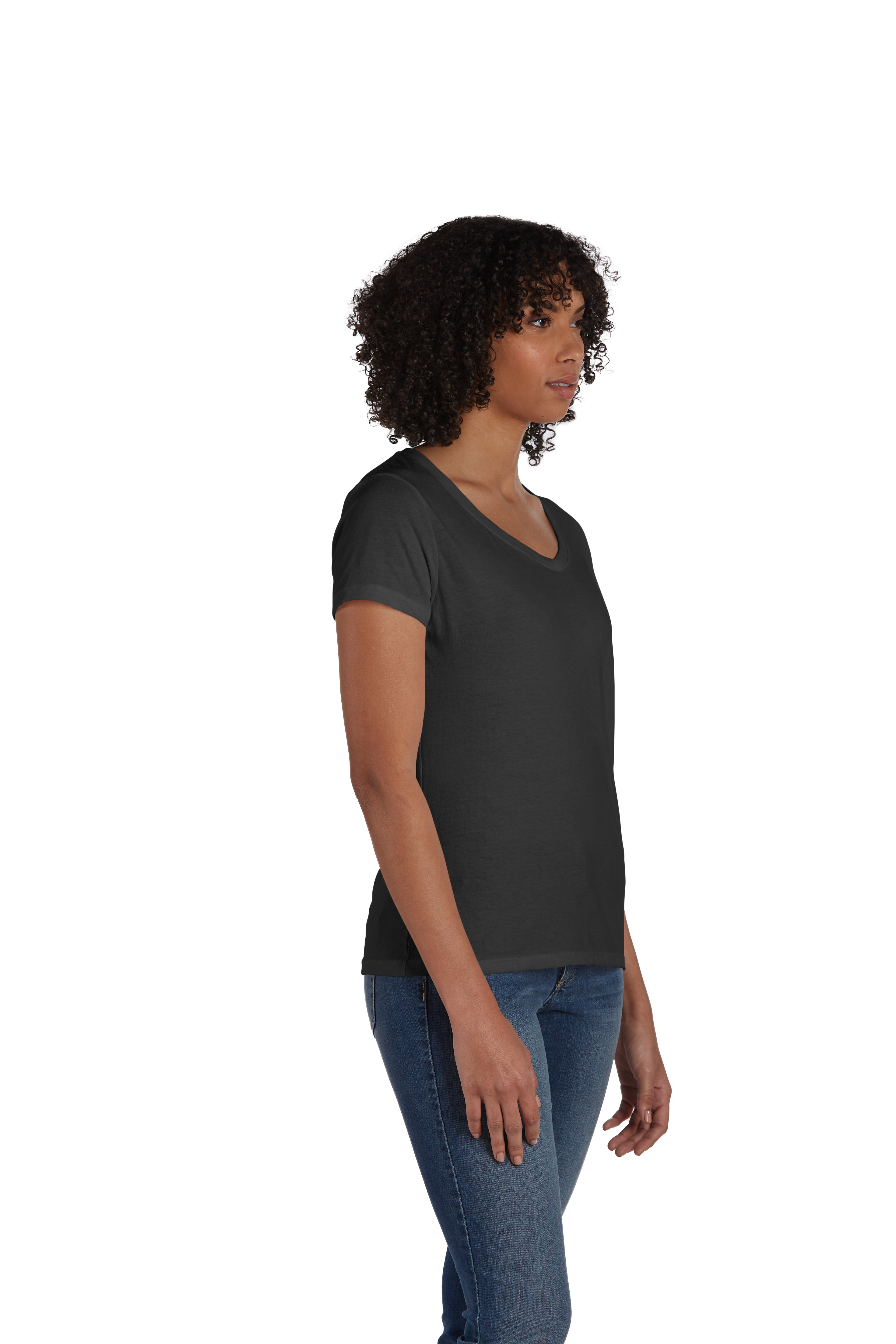 Hanes 42VT Sol Black Triblend