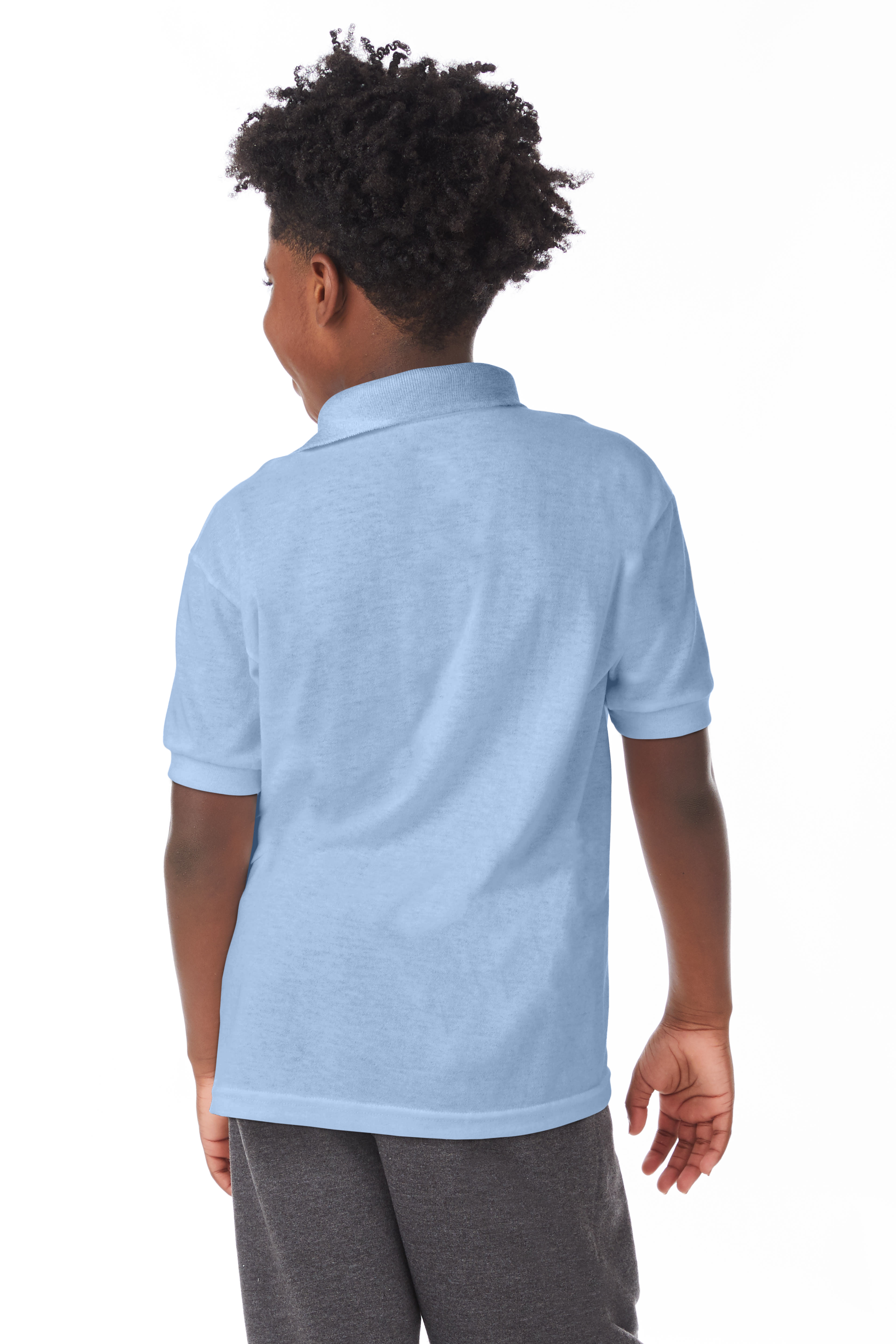 Hanes 054Y Light Blue