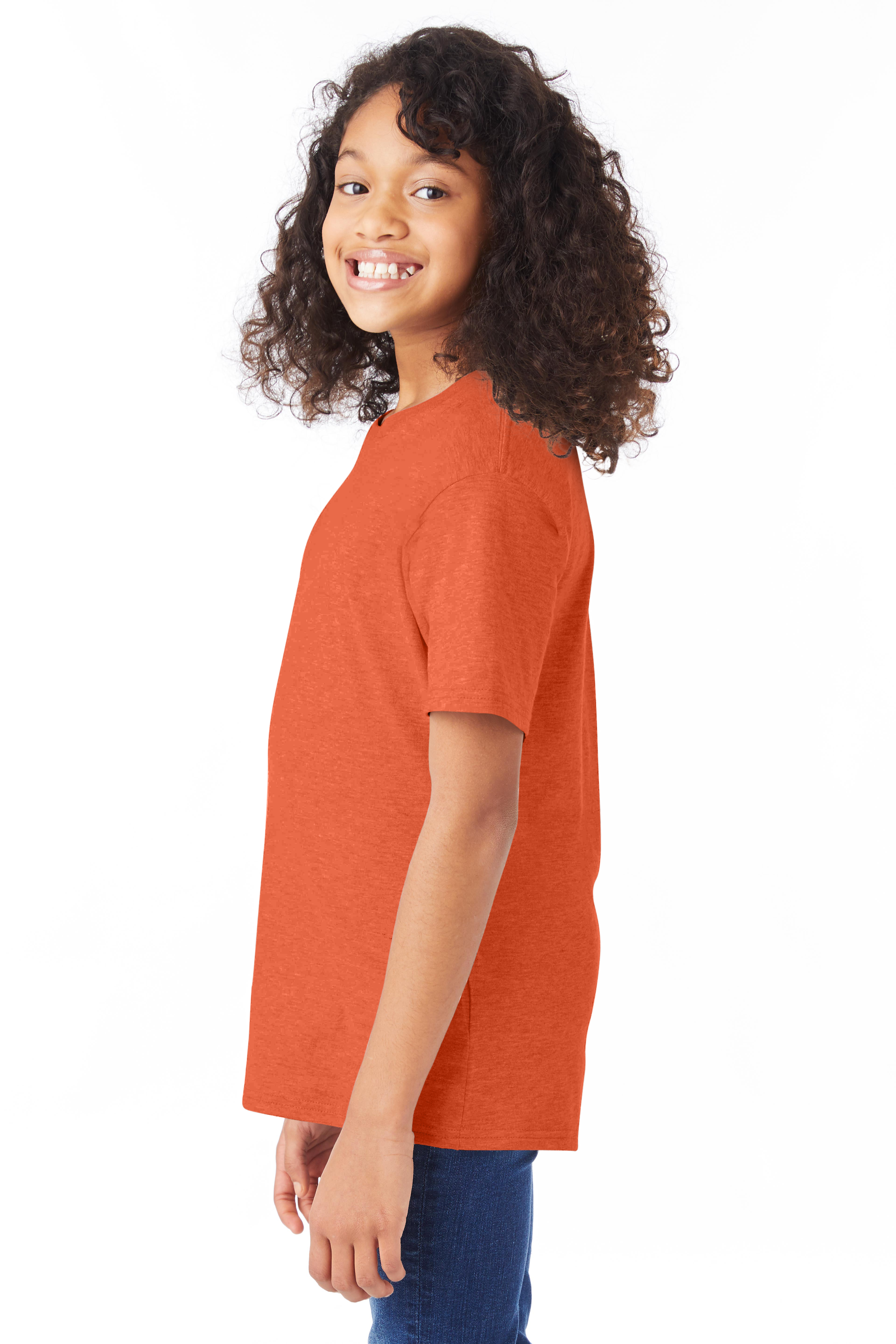 Hanes 498Y Orange