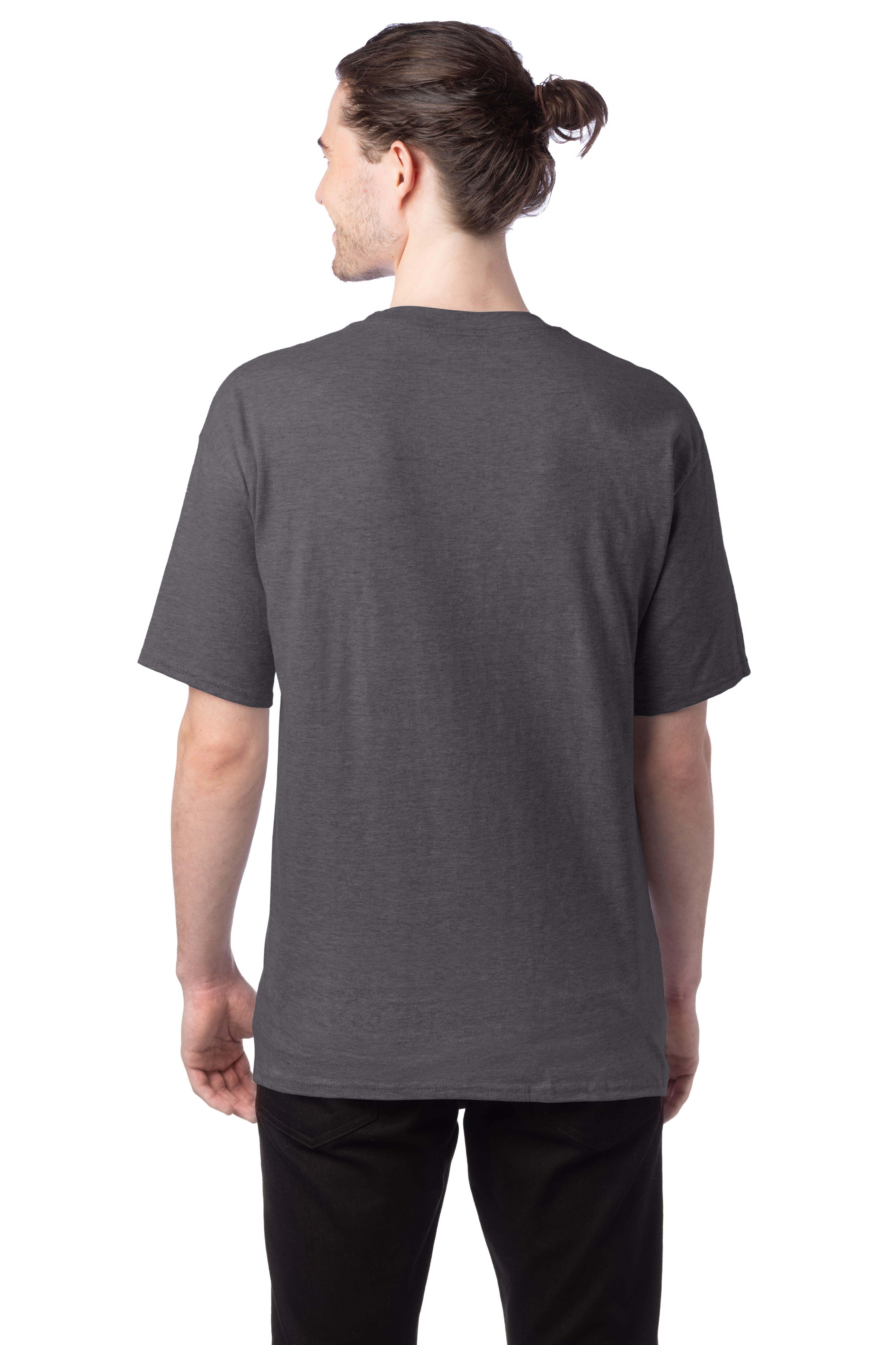 Hanes 518T Smoke Gray