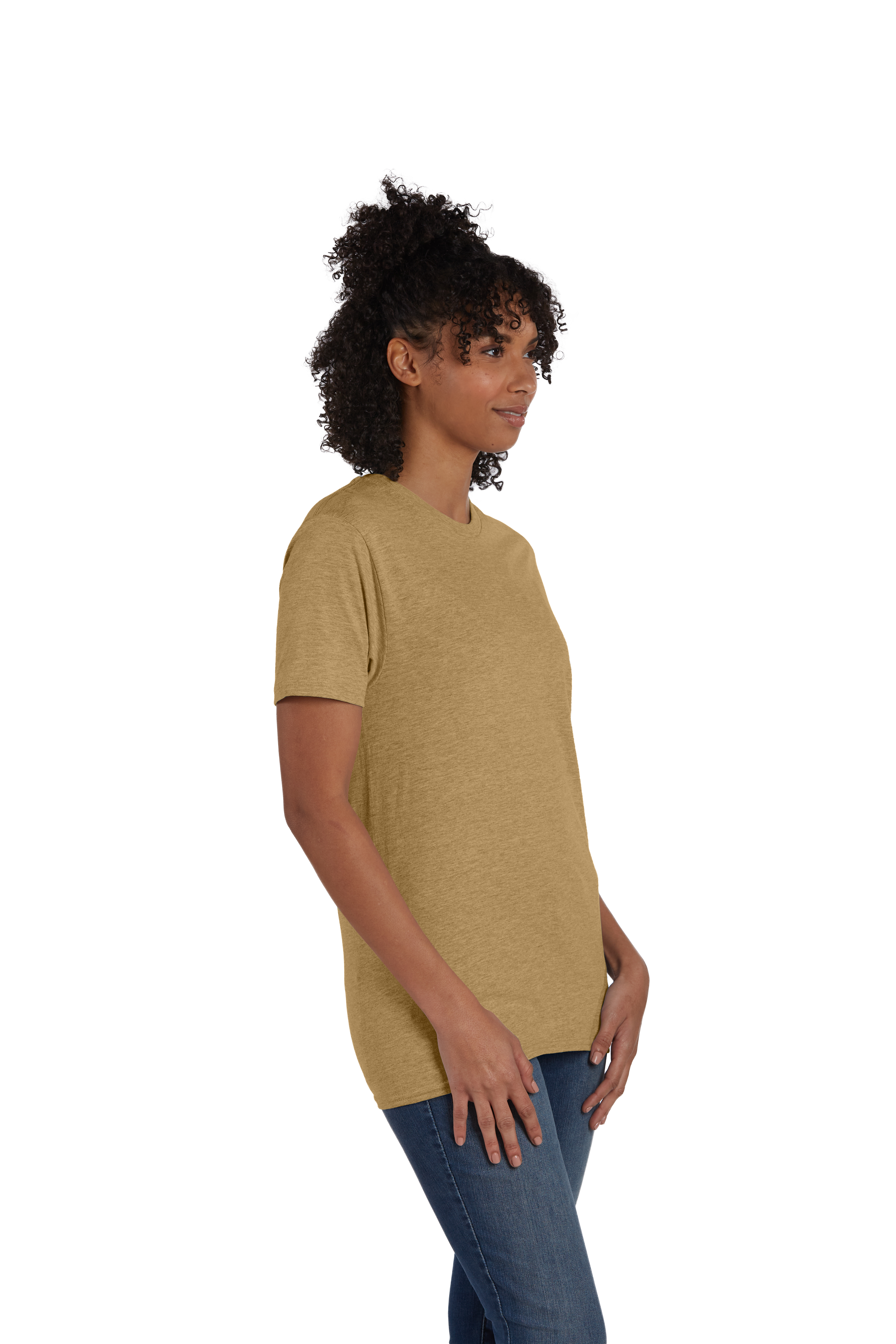 Hanes 4980 Brown Sugar Heather