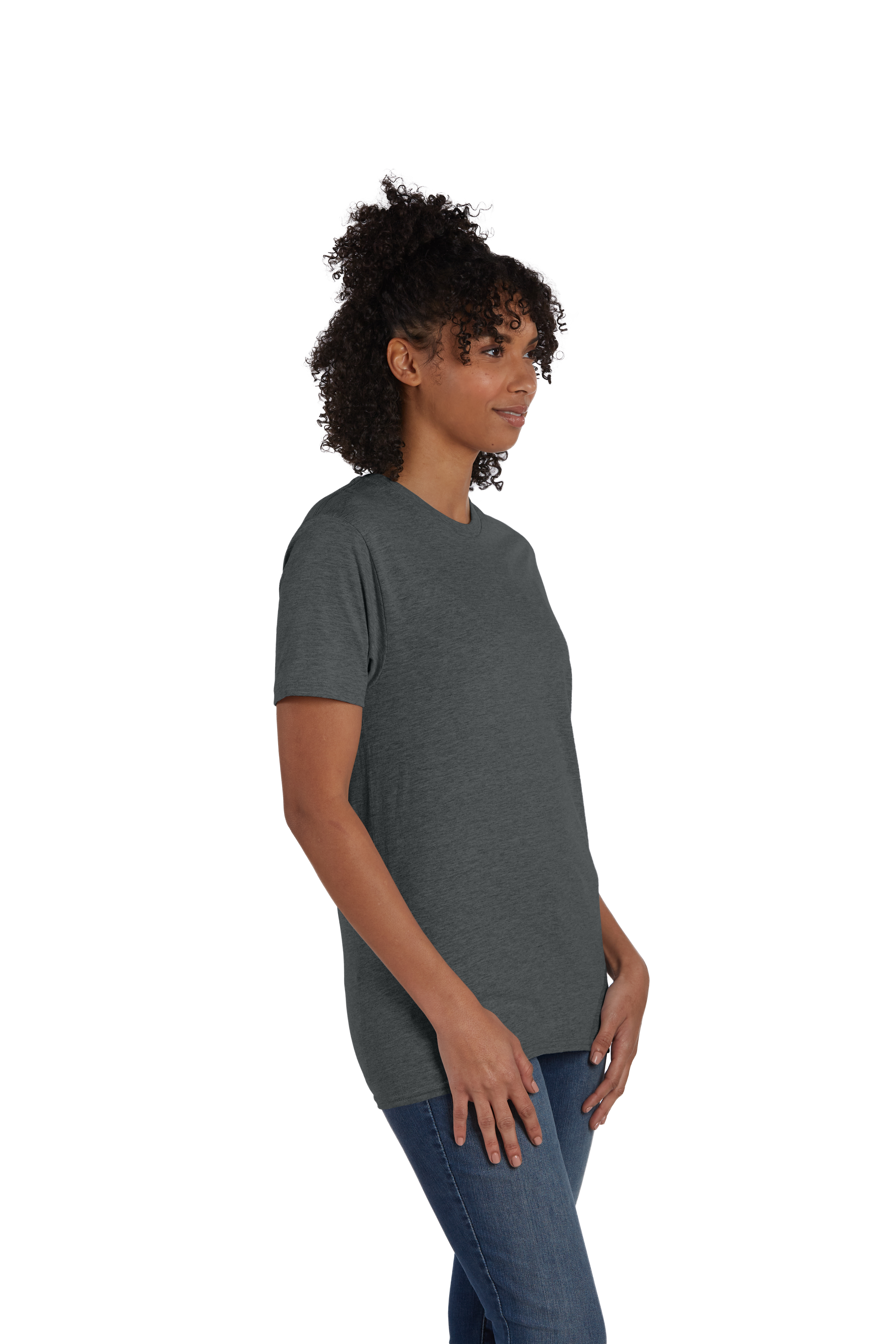 Hanes 4980 Charcoal Heather
