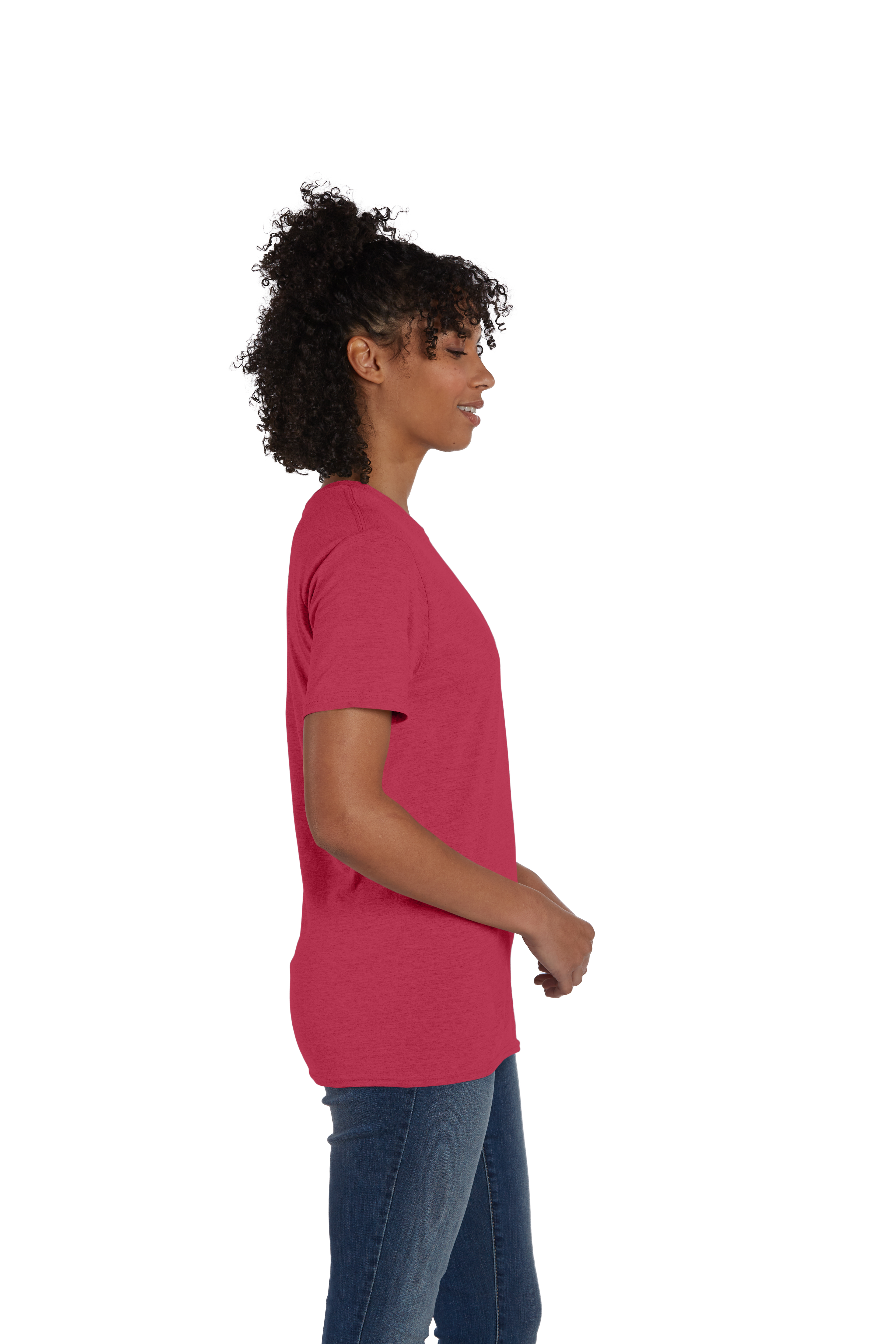 Hanes 4980 Heather Red