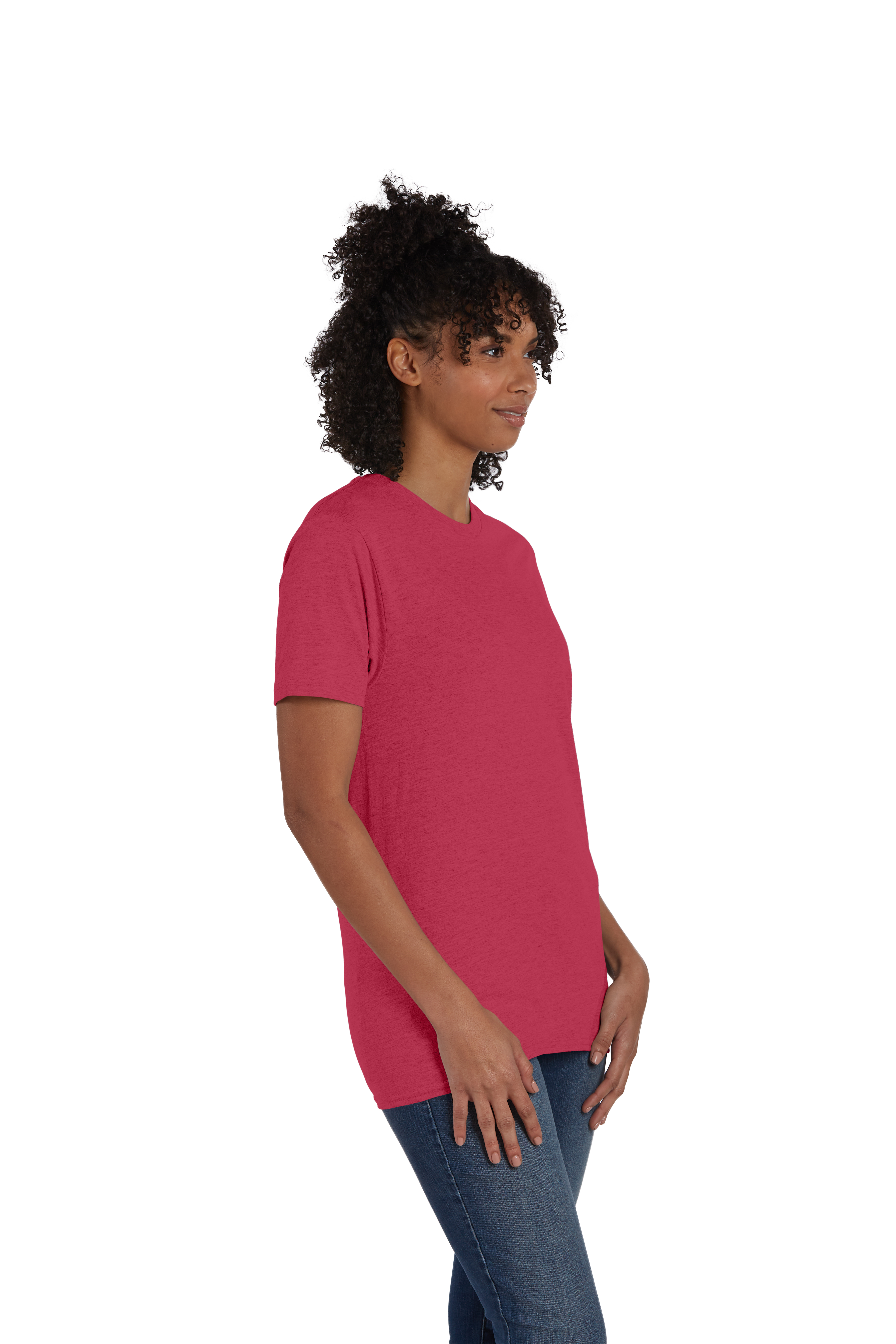 Hanes 4980 Heather Red