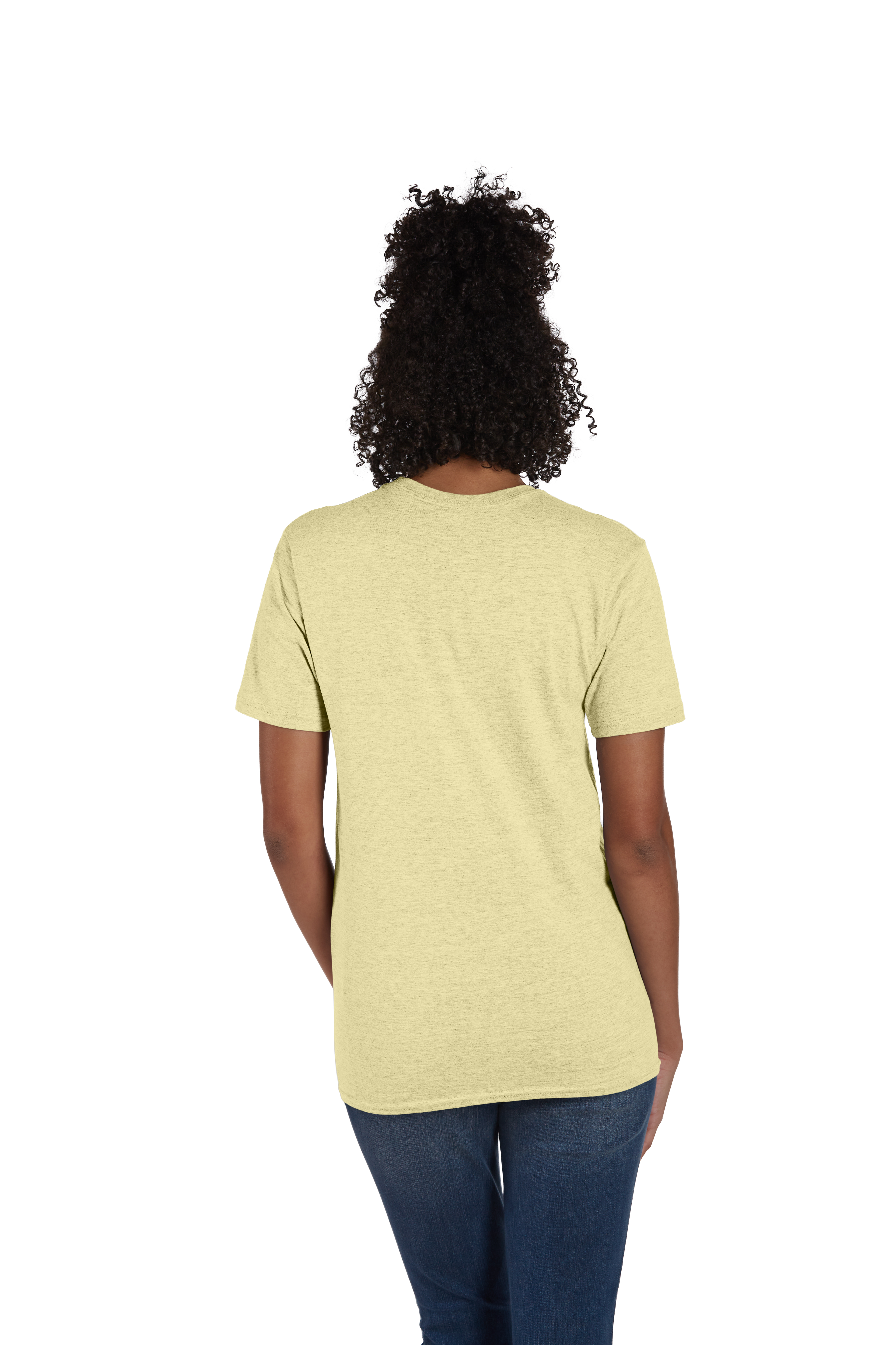 Hanes 4980 Lemon Meringue Heather