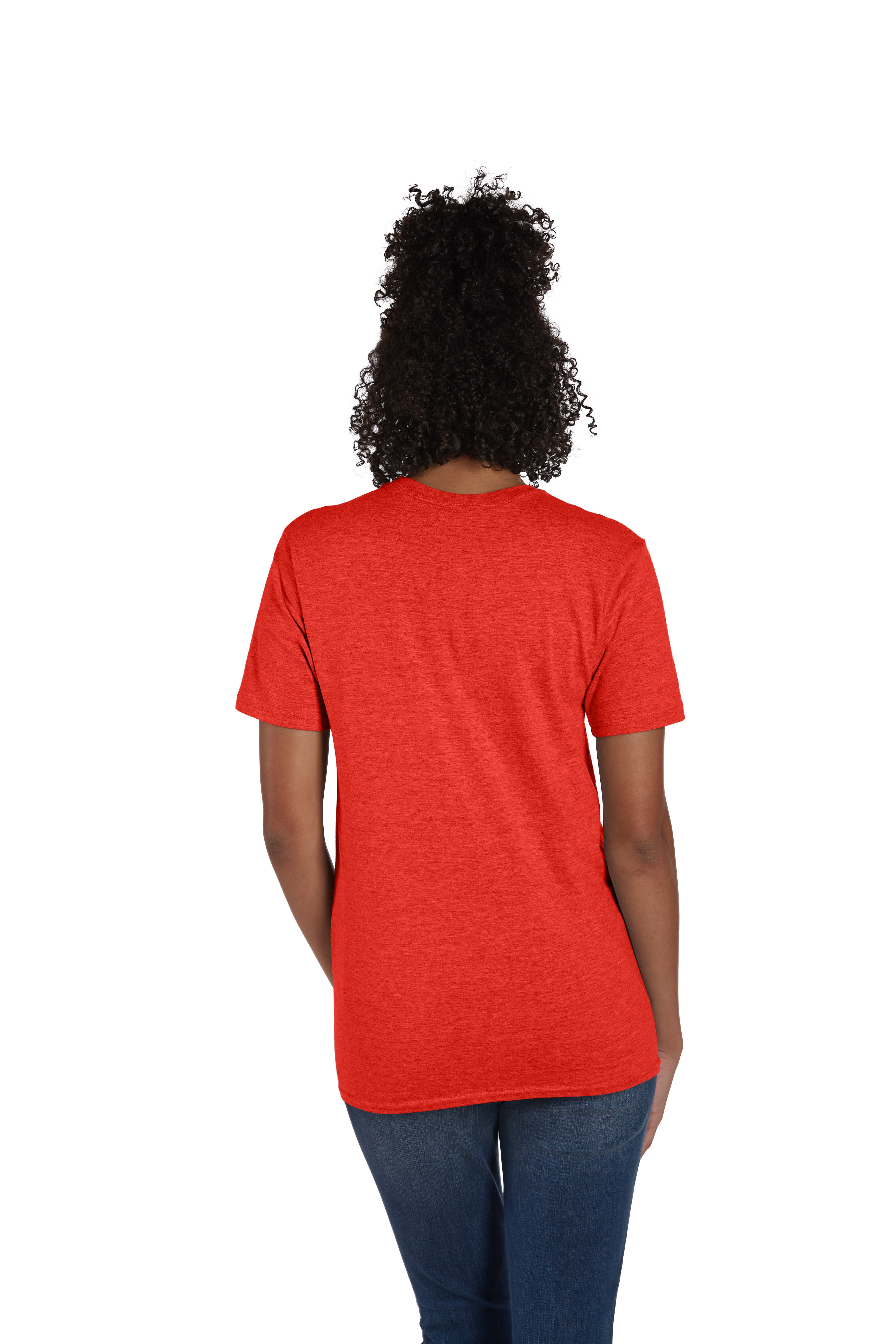 Hanes 4980 Poppy Heather