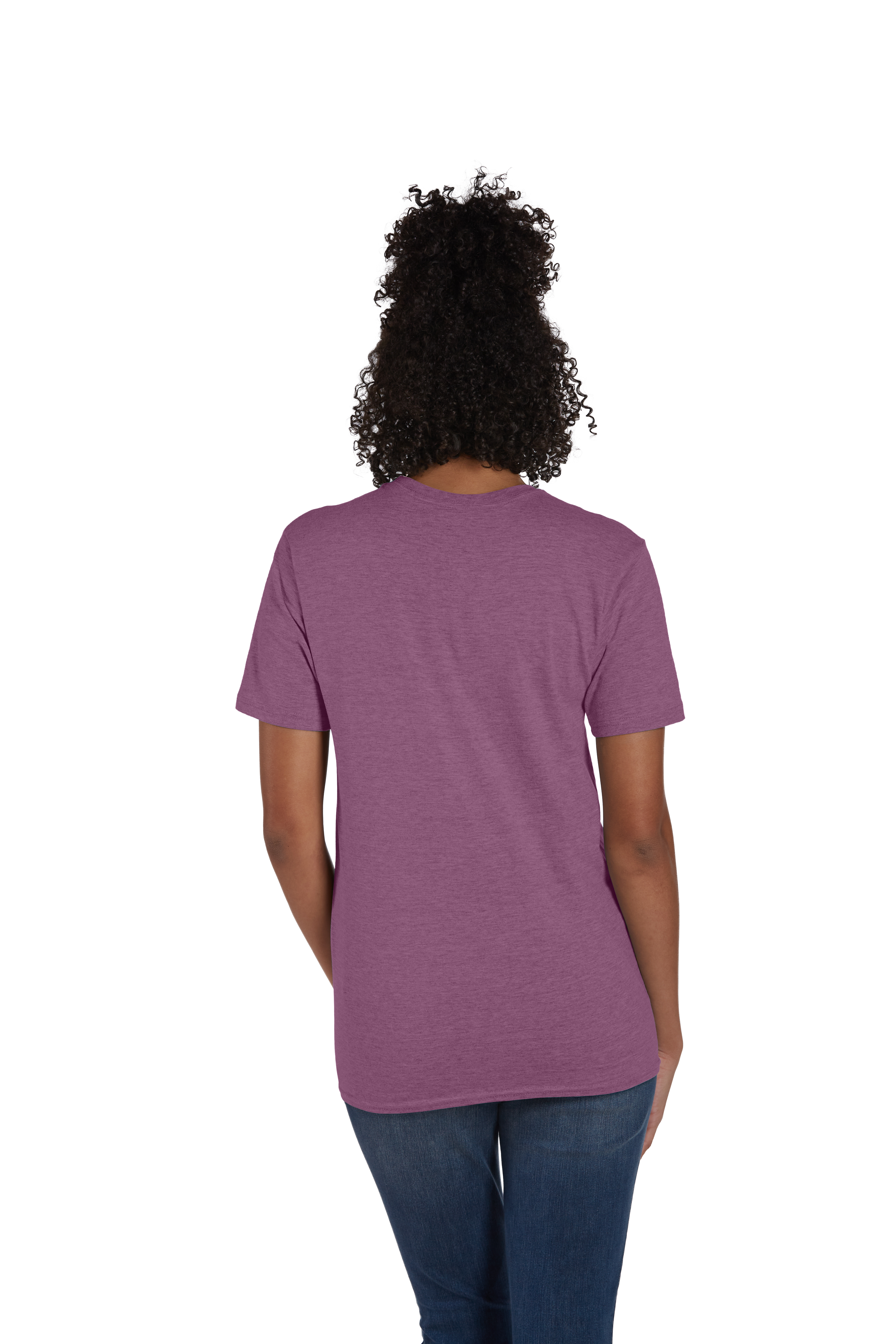 Hanes 4980 Purple Rain Heather