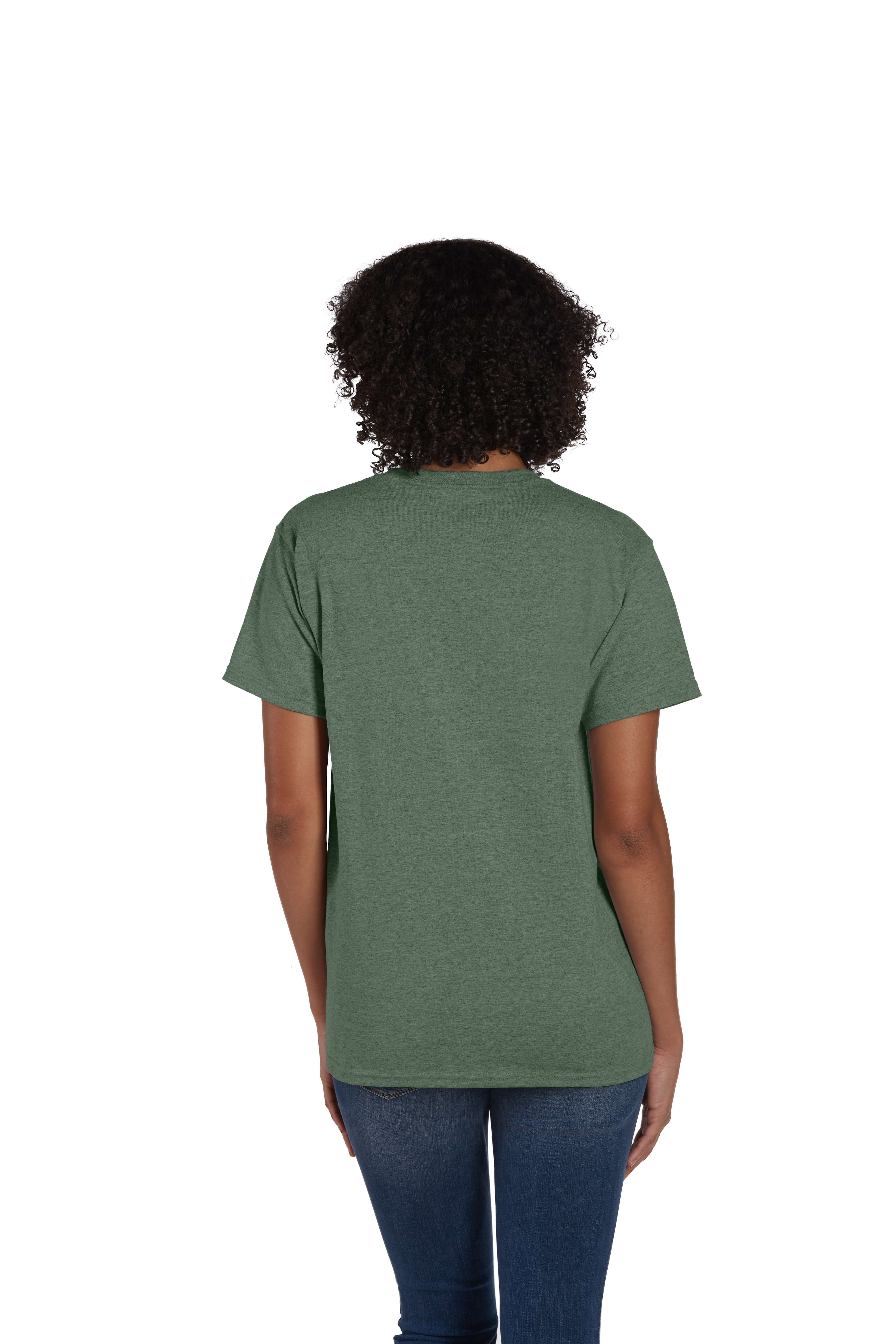 Hanes 5170 Heather Green