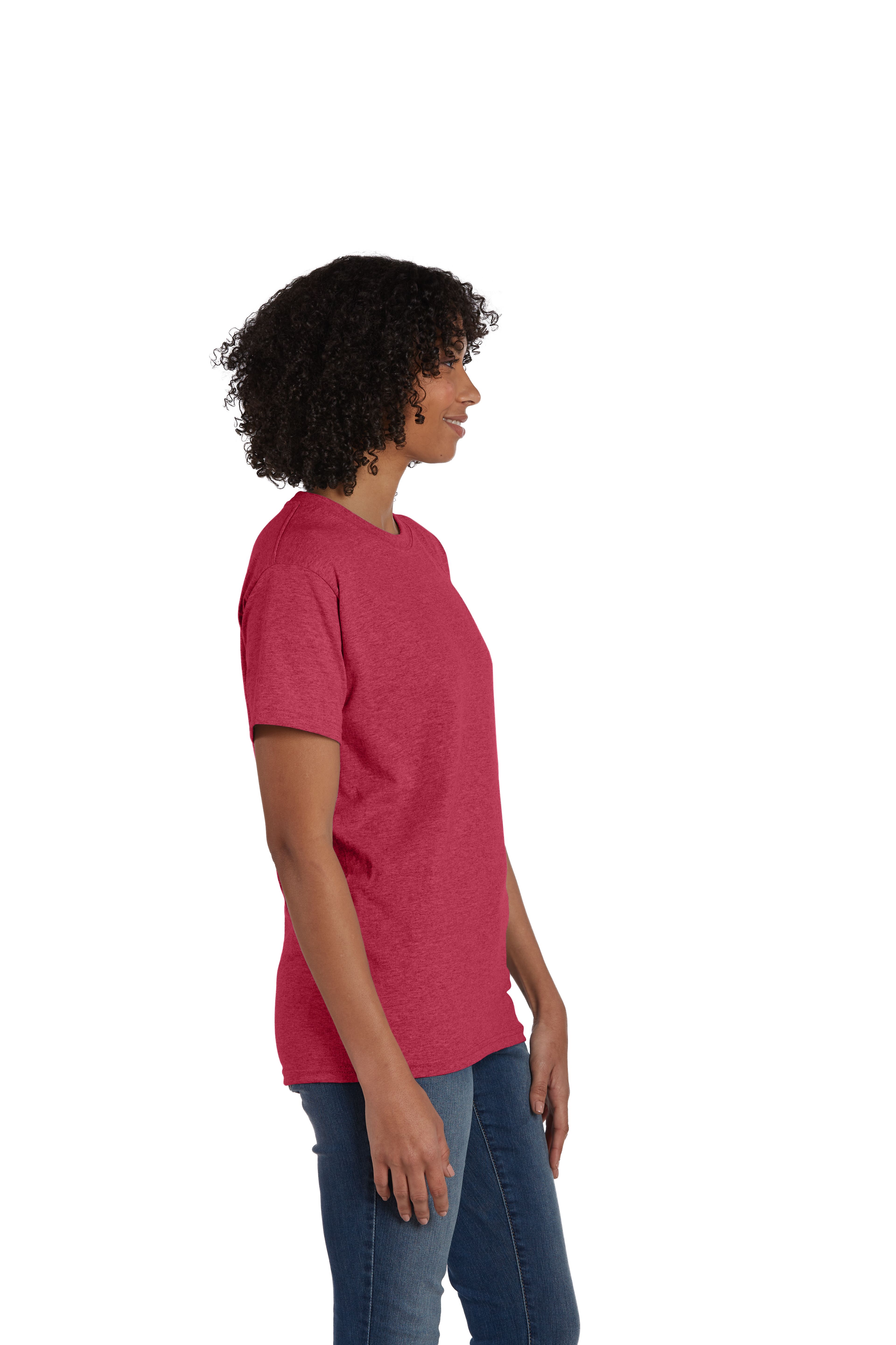Hanes 5170 Heather Red