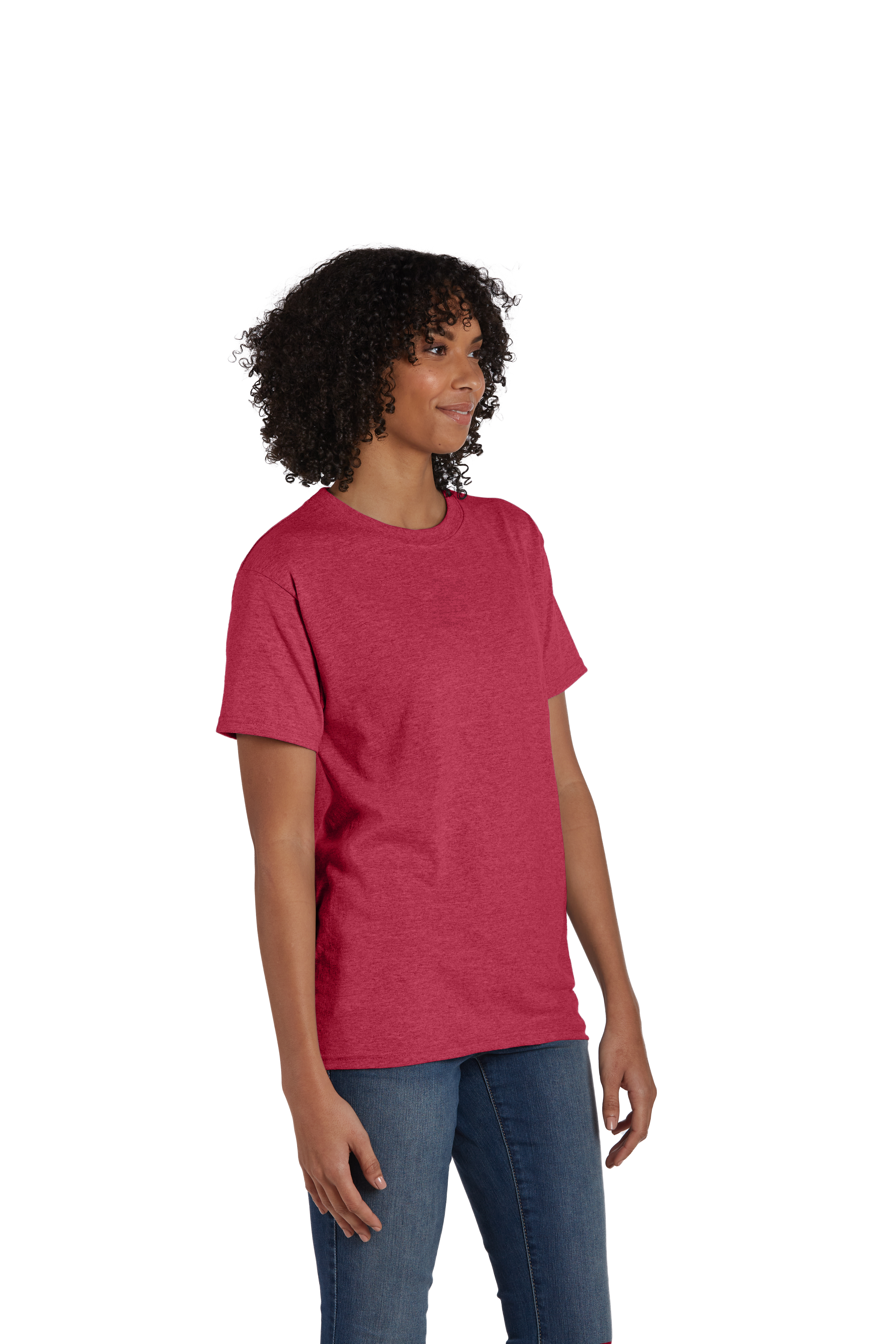 Hanes 5170 Heather Red