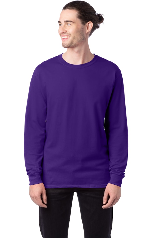 Hanes 5286 Athletic Purple