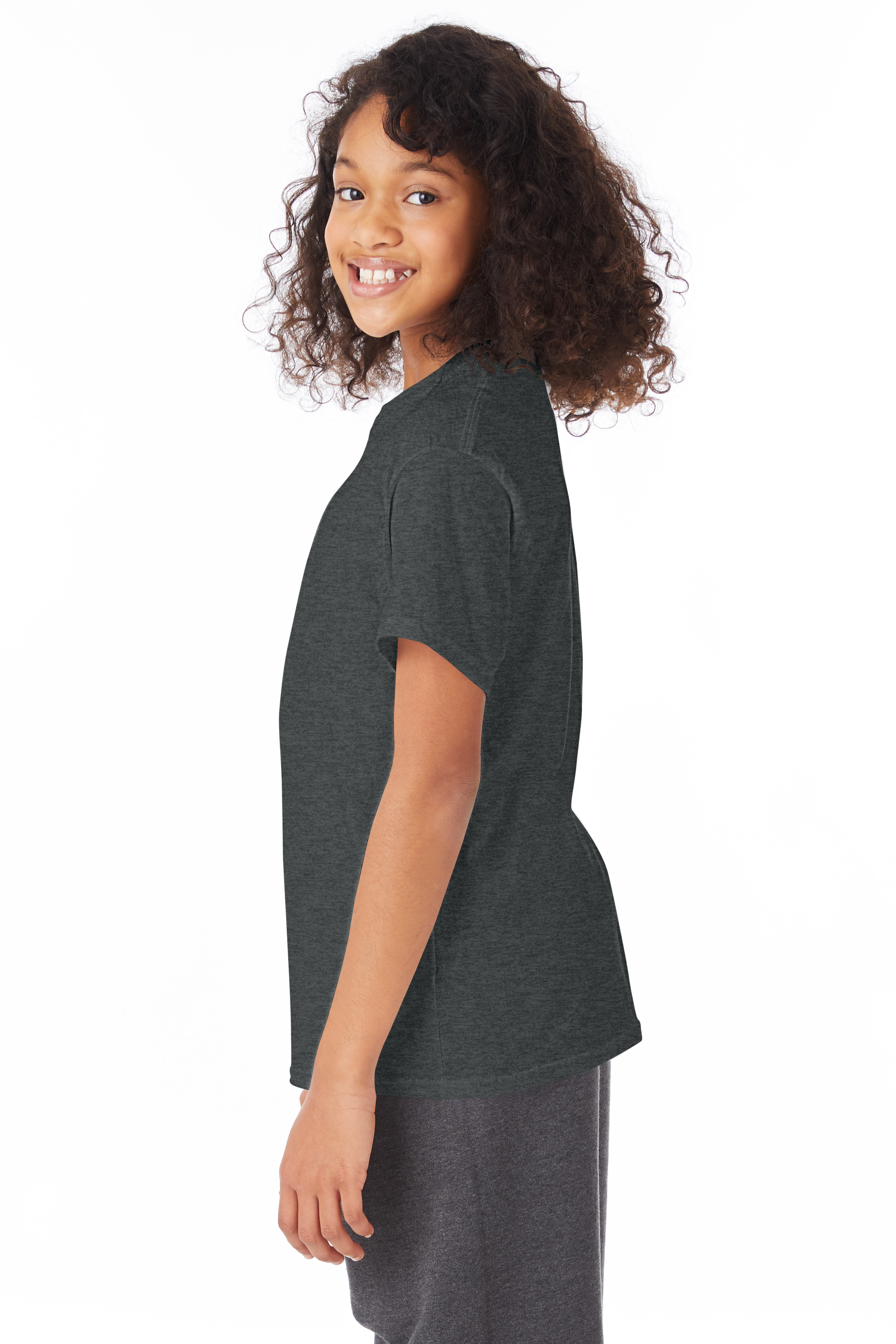 Hanes 5370 Charcoal Heather