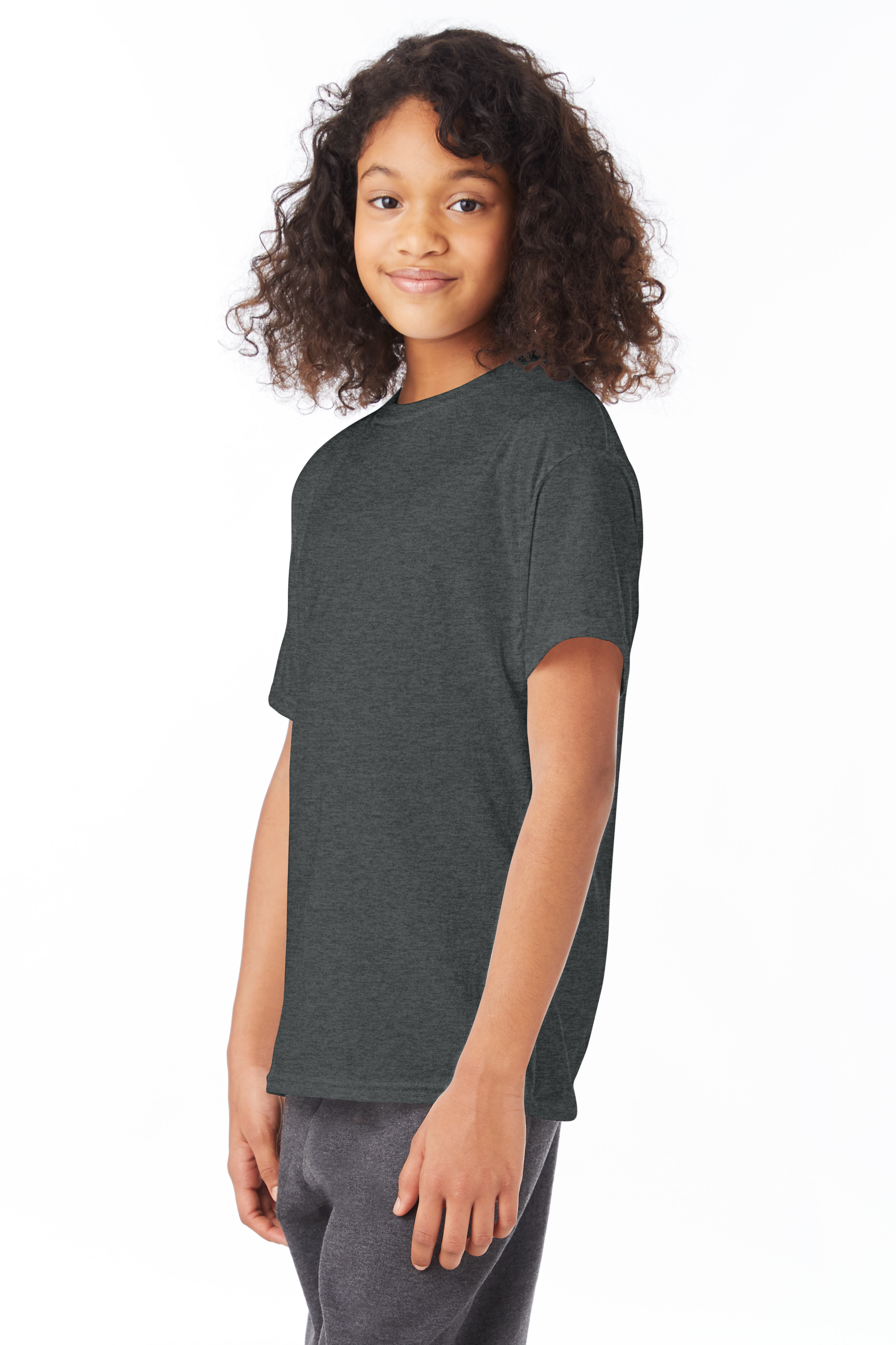 Hanes 5370 Charcoal Heather
