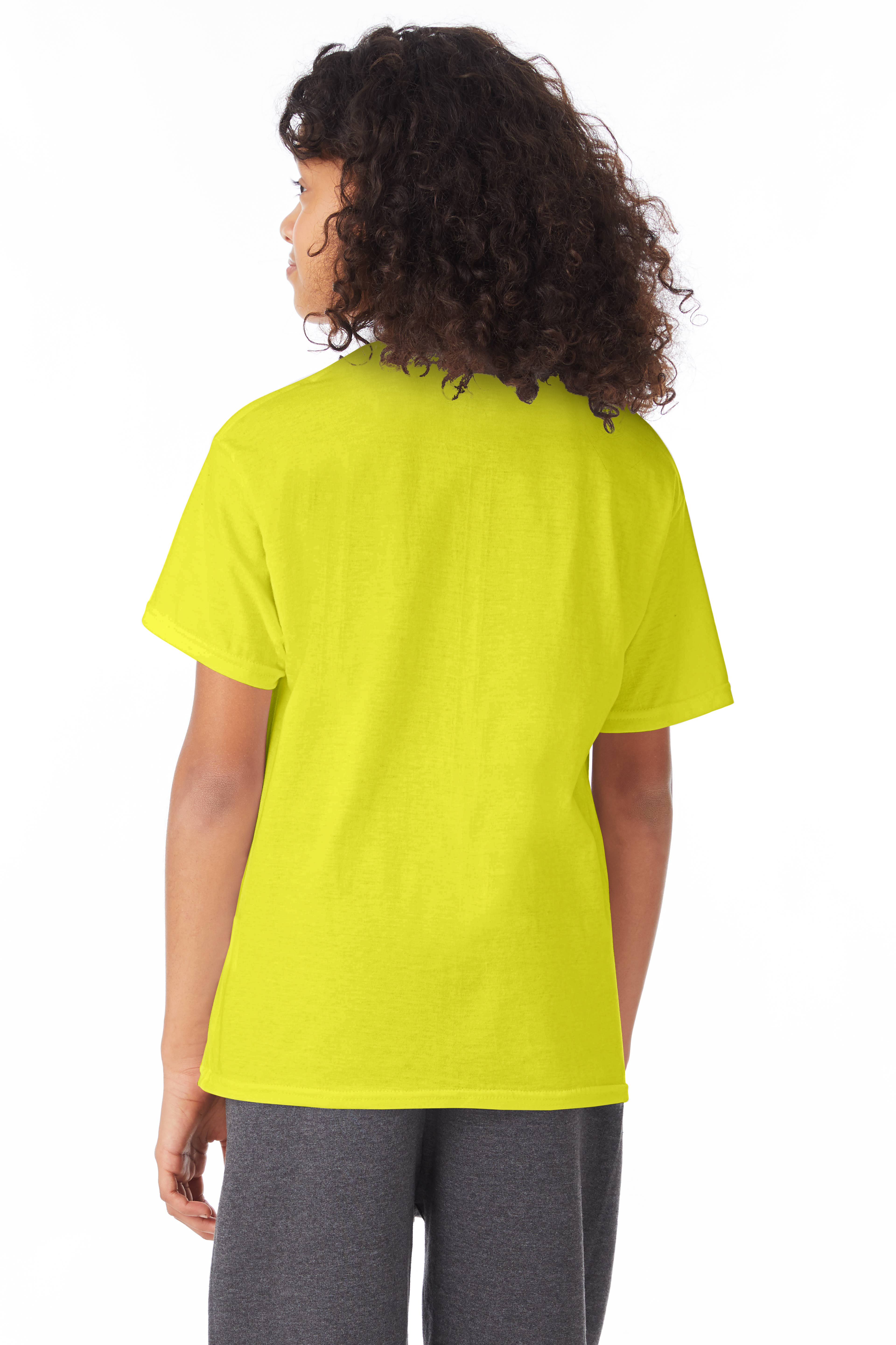 Hanes 5370 Safety Green