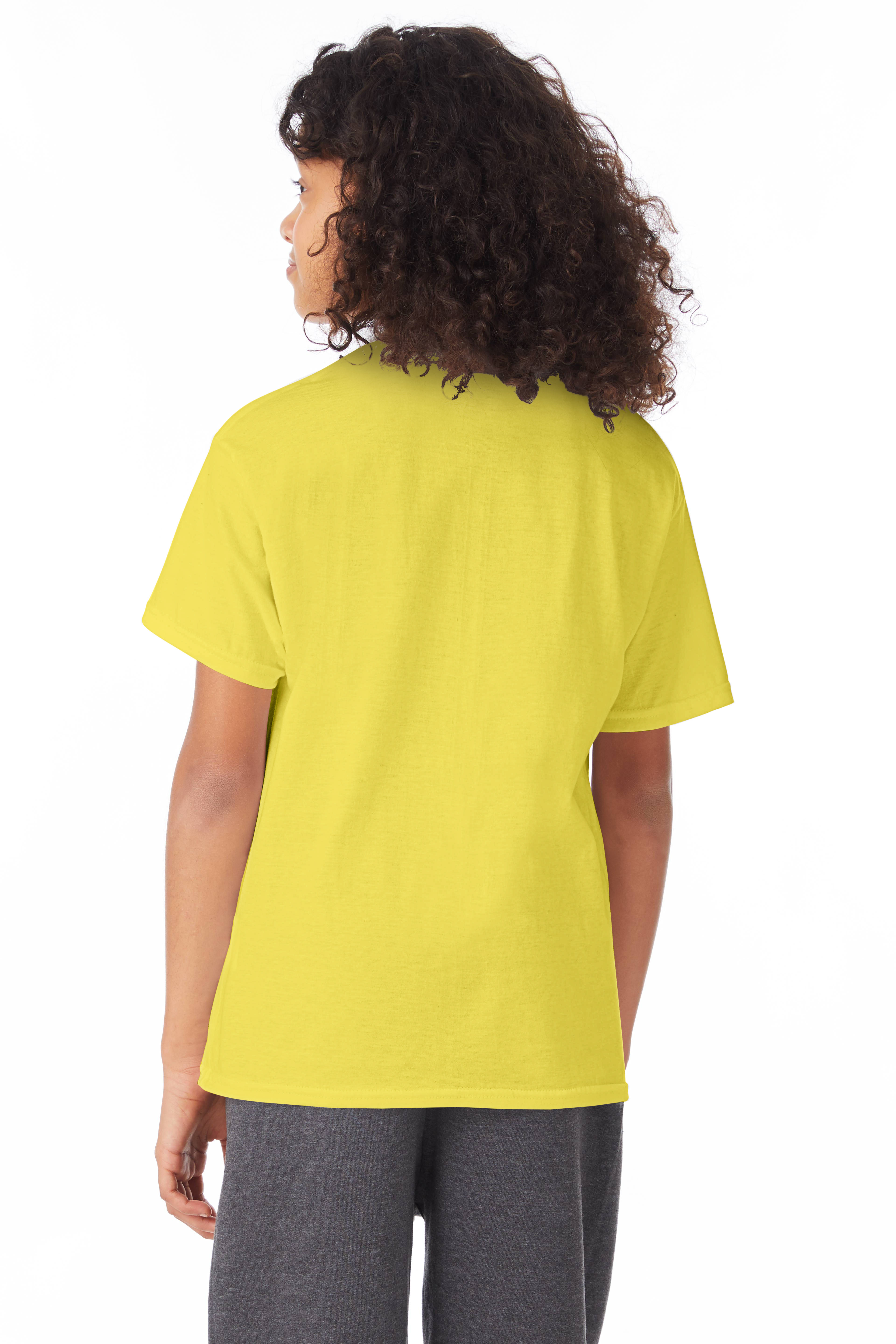Hanes 5370 Yellow