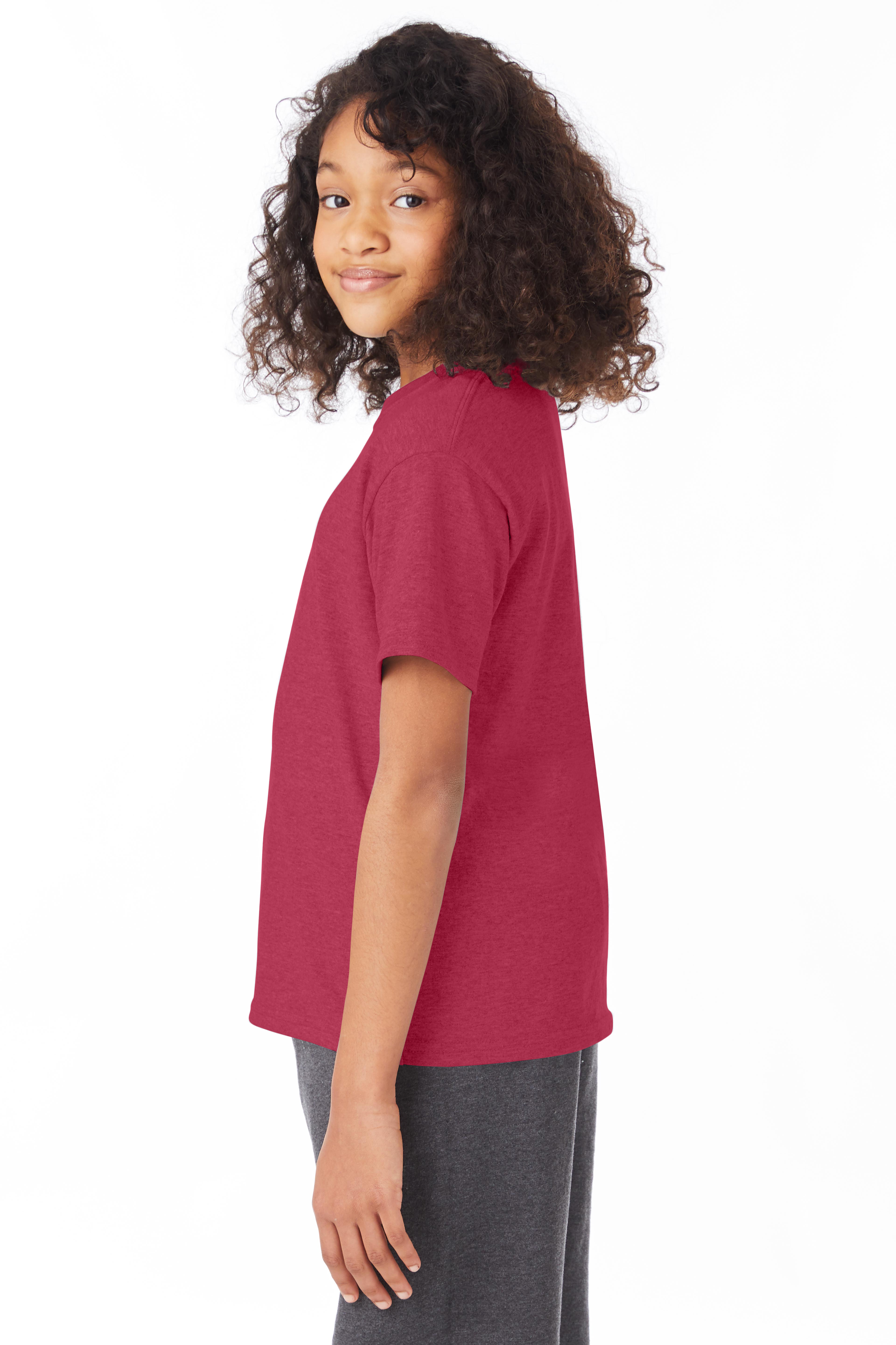 Hanes 5370 Heather Red