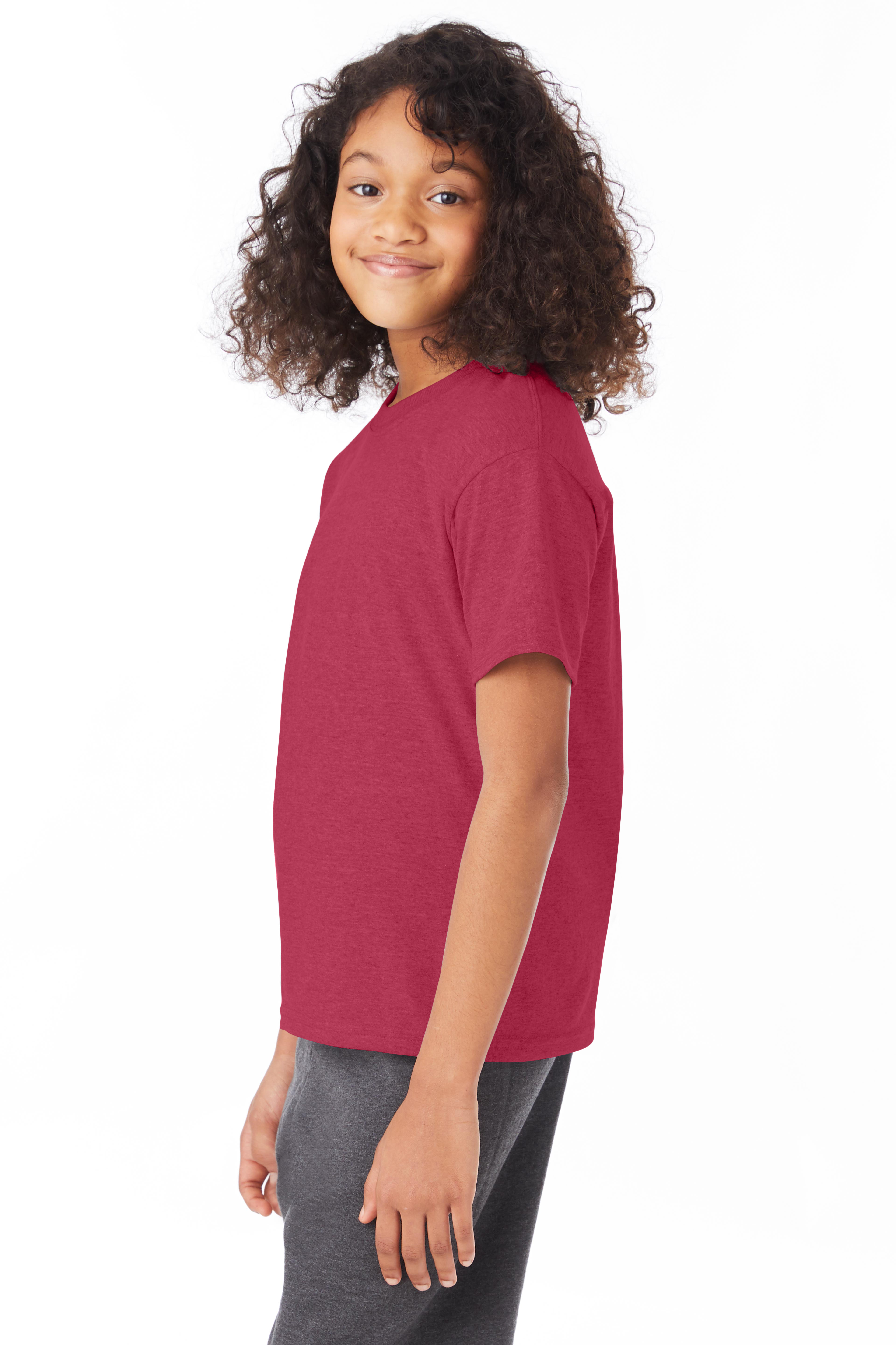 Hanes 5370 Heather Red