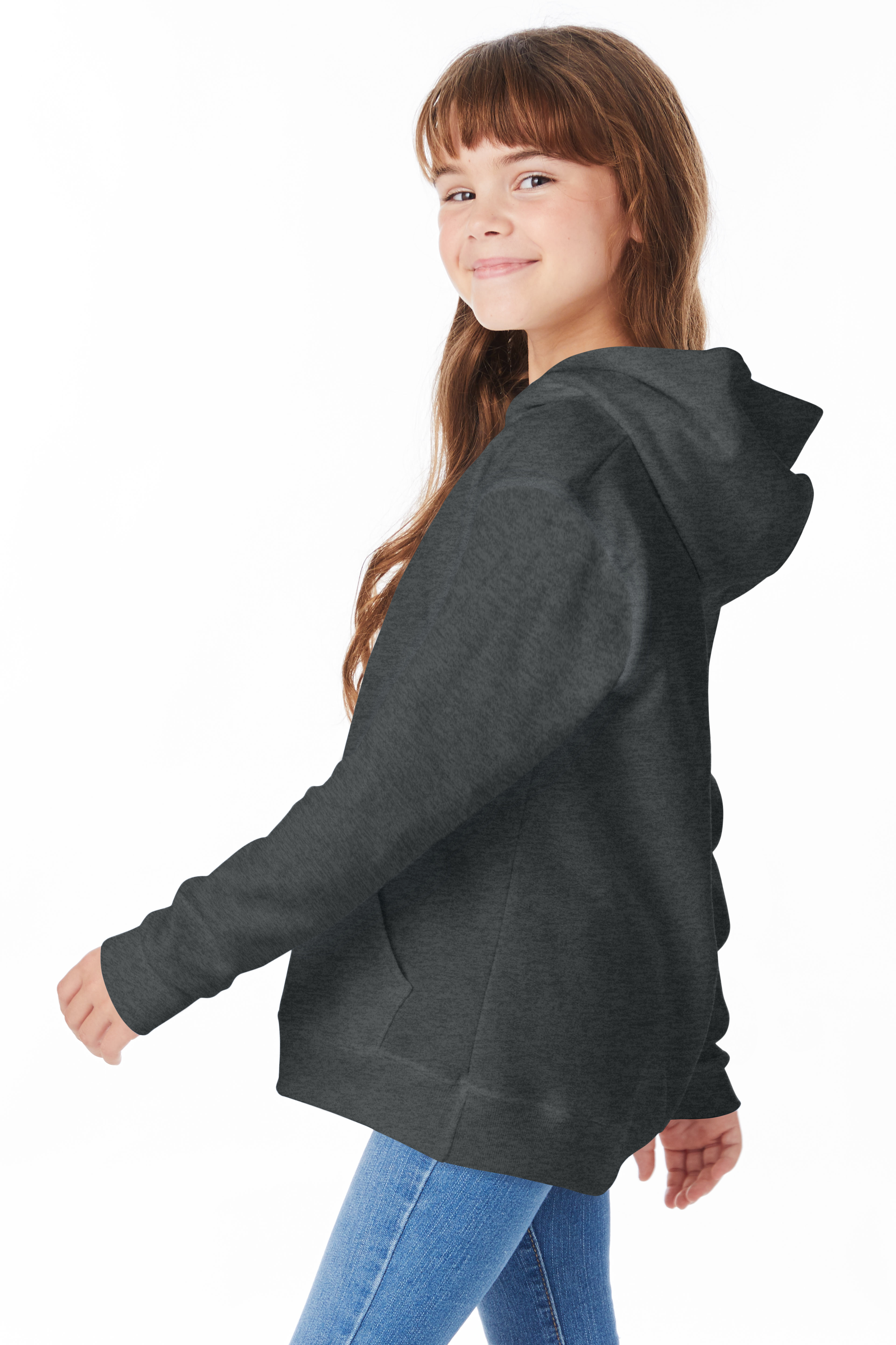 Hanes P473 Charcoal Heather