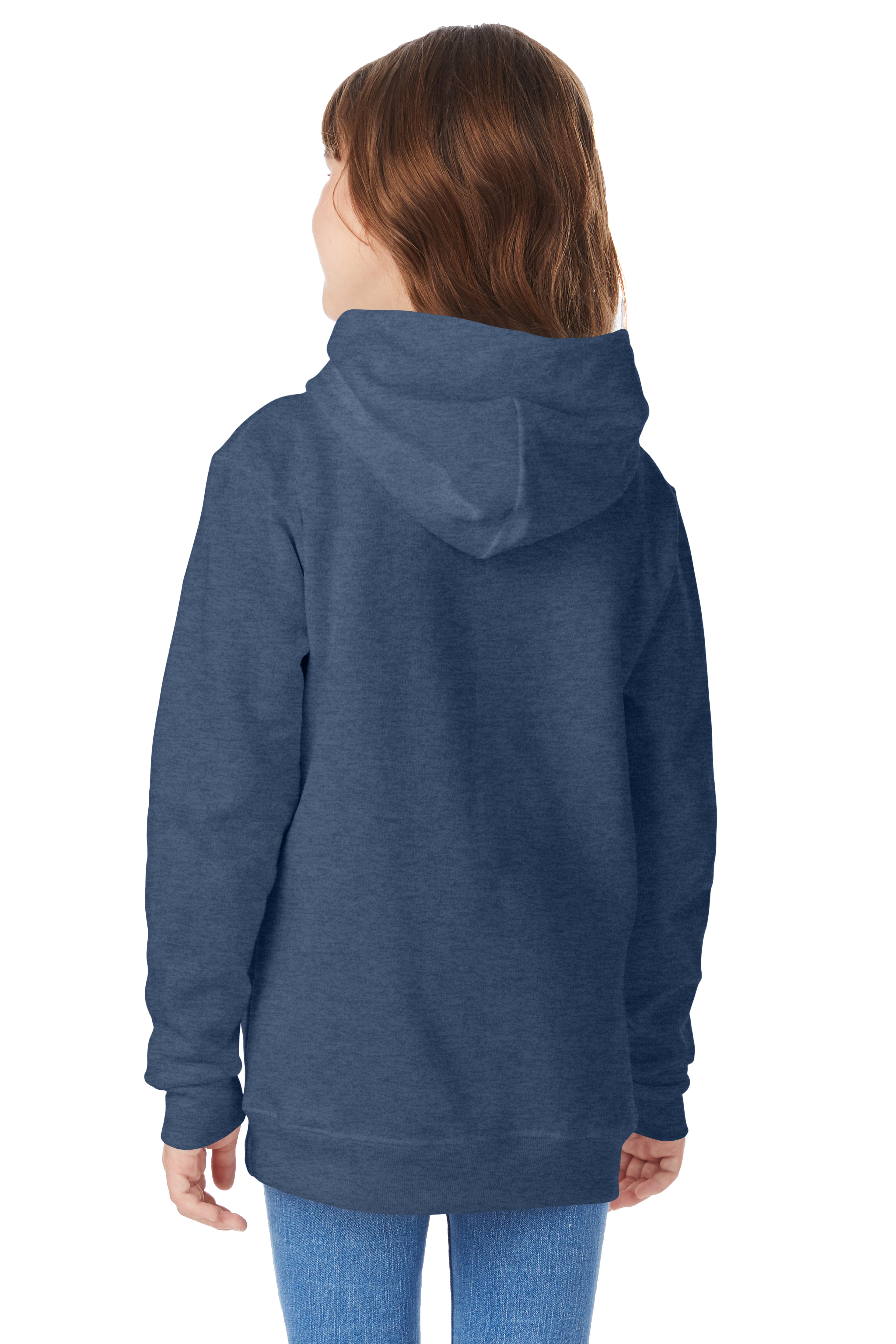 Hanes P473 Heather Navy