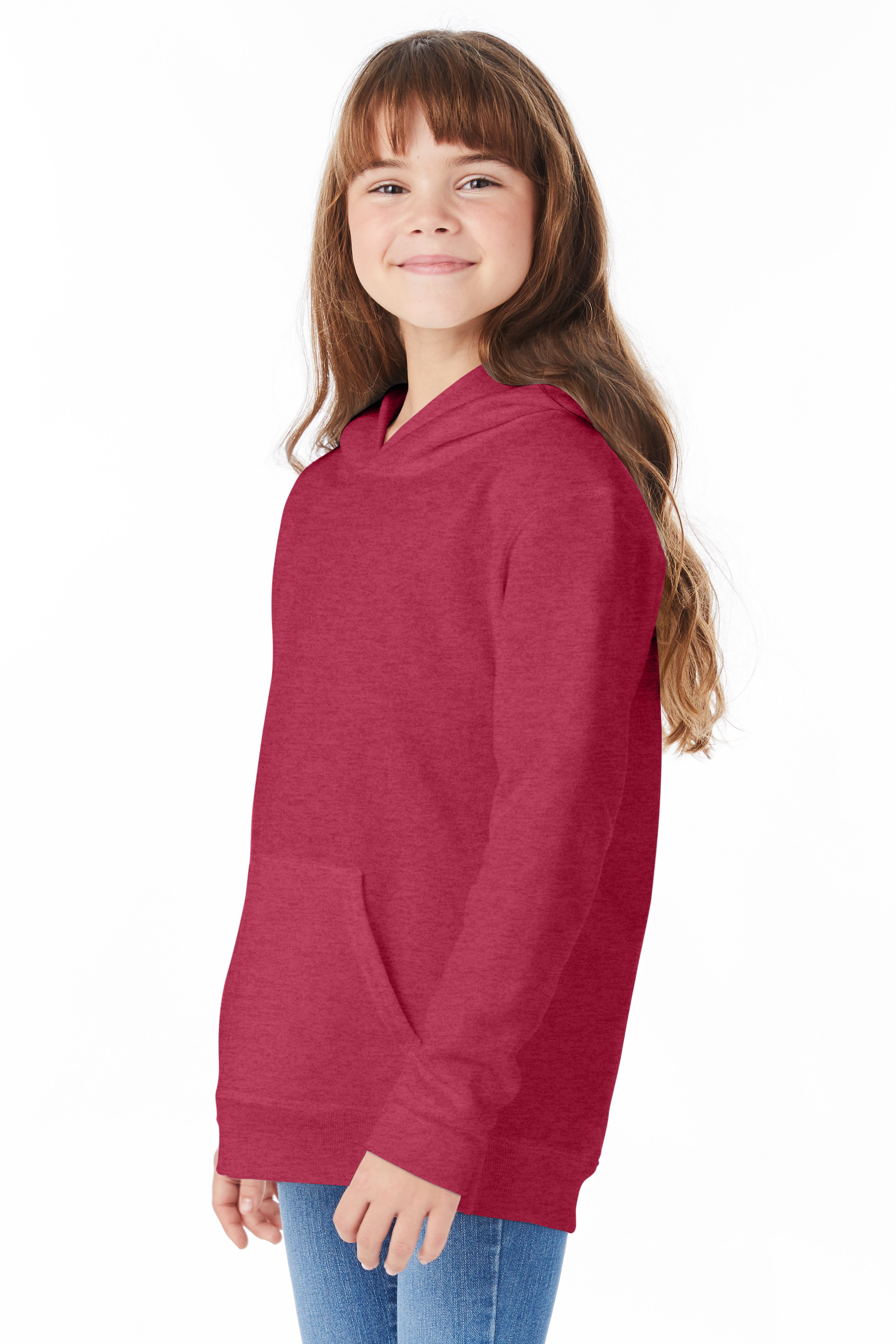 Hanes P473 Heather Red