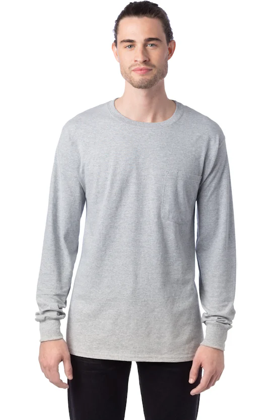 Hanes Workwear Pocket T-Shirt - W110, 5 Oz., X-Temp Cooling, 50+ UPF Protection