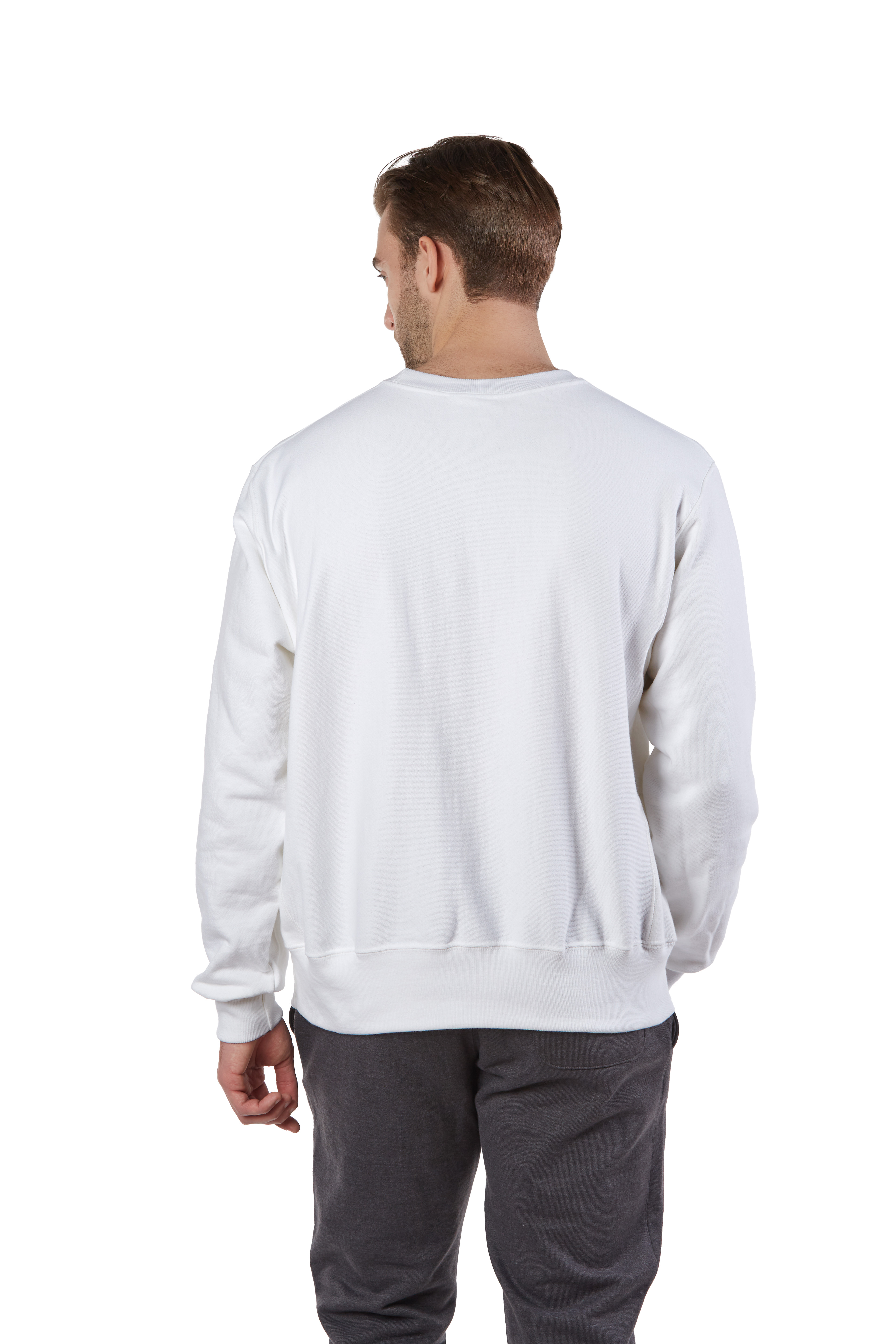 Champion Unisex Reverse Weave® Crew S1049 White | Jiffy
