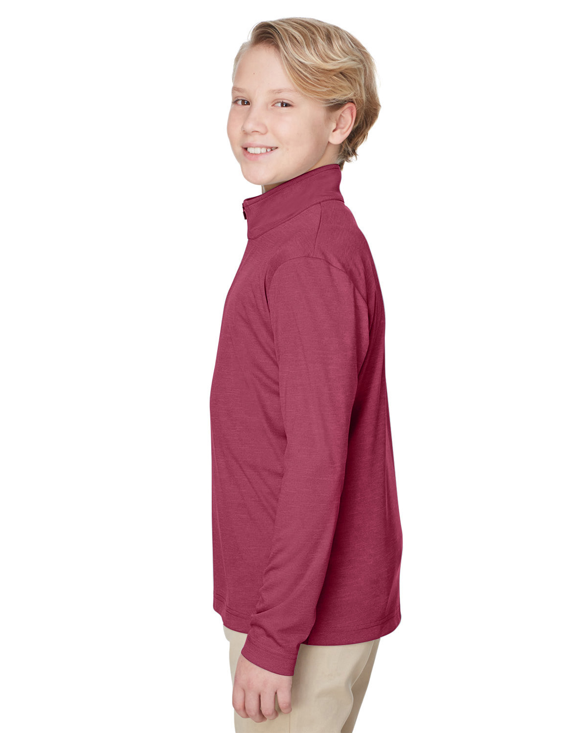 Team 365 TT31HY Sport Maroon Heather