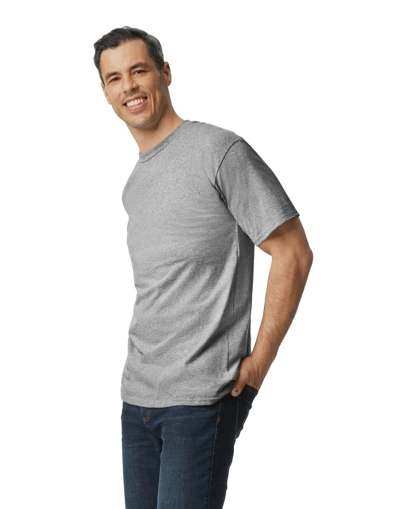 Gildan G200T Sports Gray