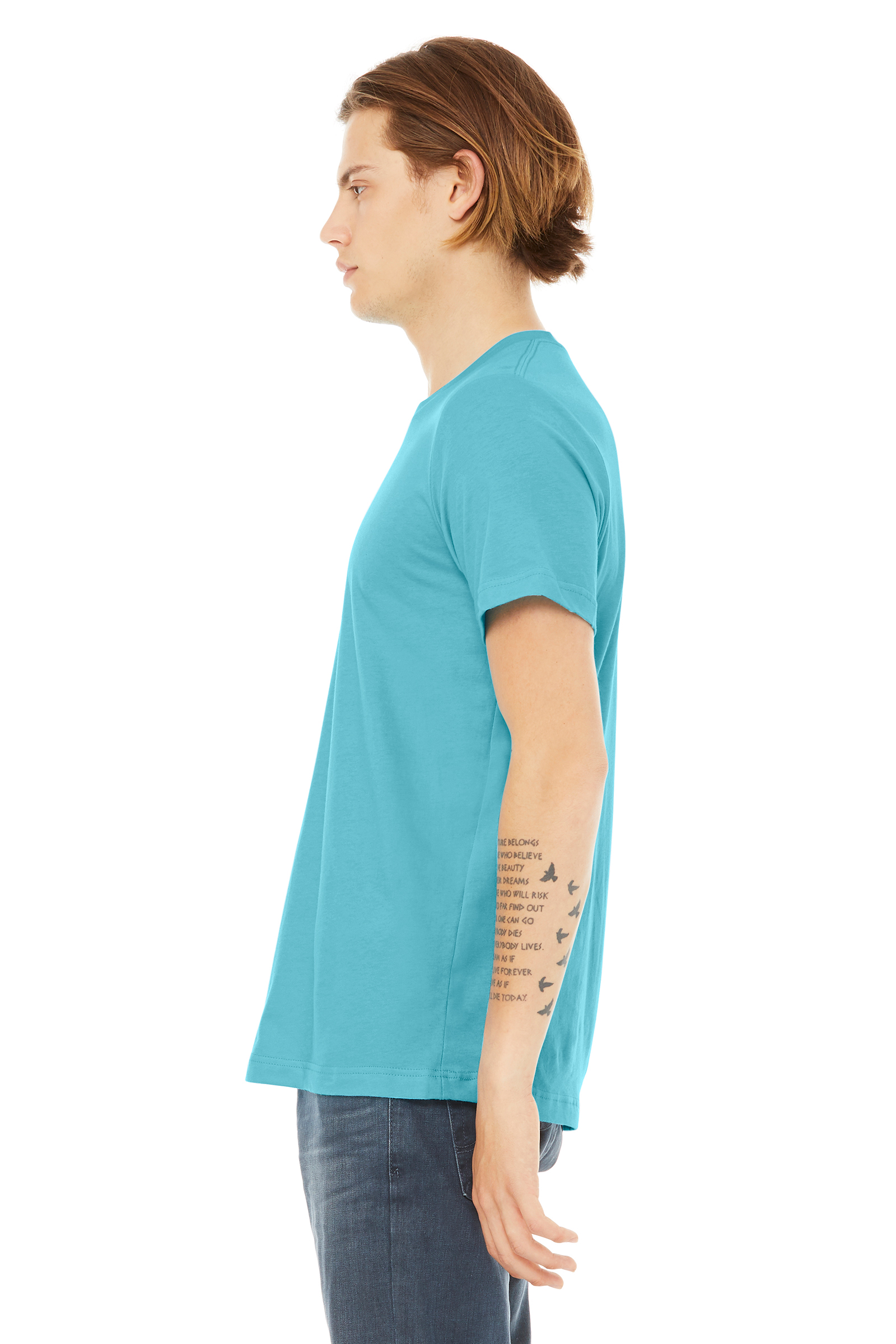 Bella + Canvas 3001C Turquoise