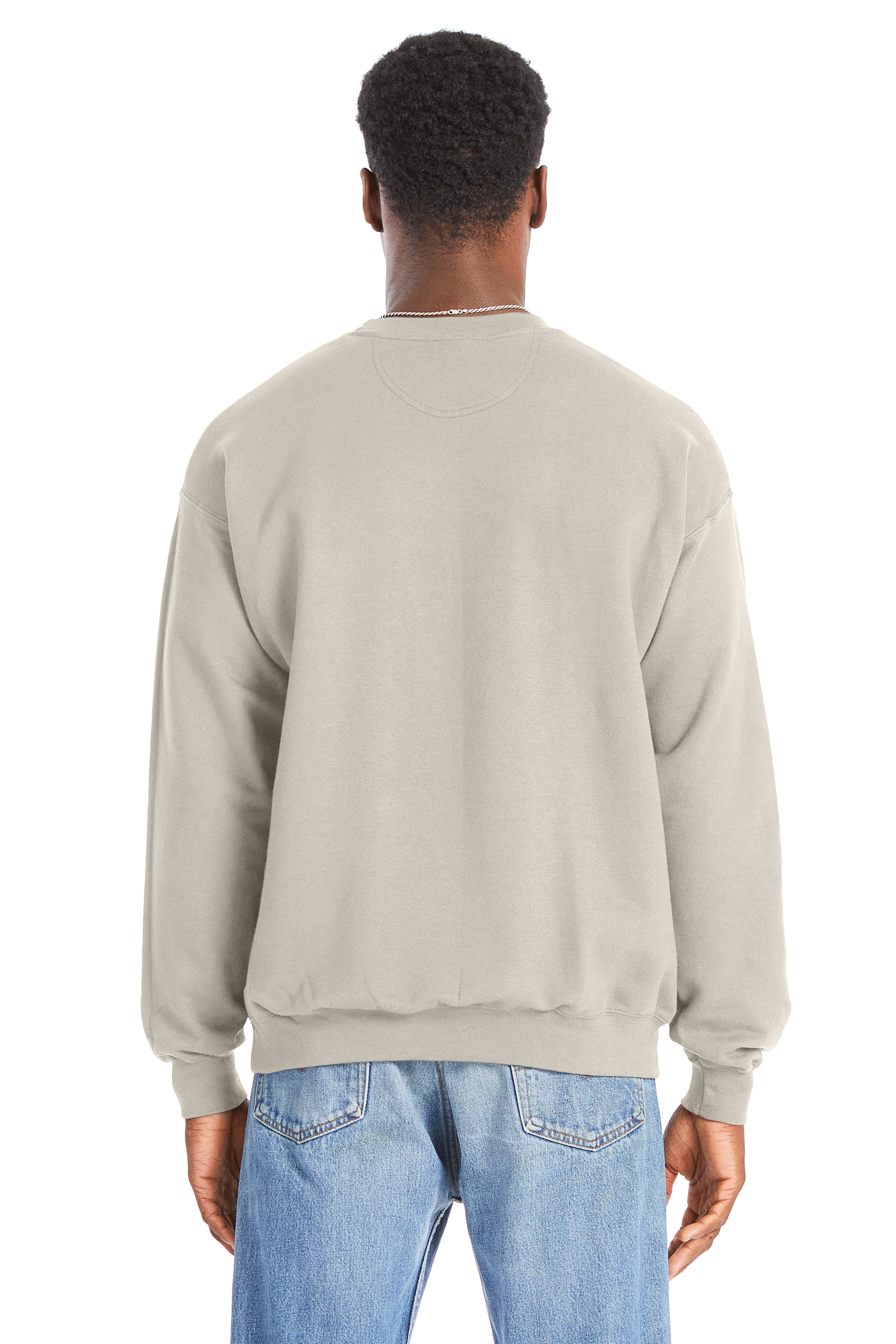 Hanes Perfect Fleece Crewneck Sweatshirt Rs160 Sand | Jiffy