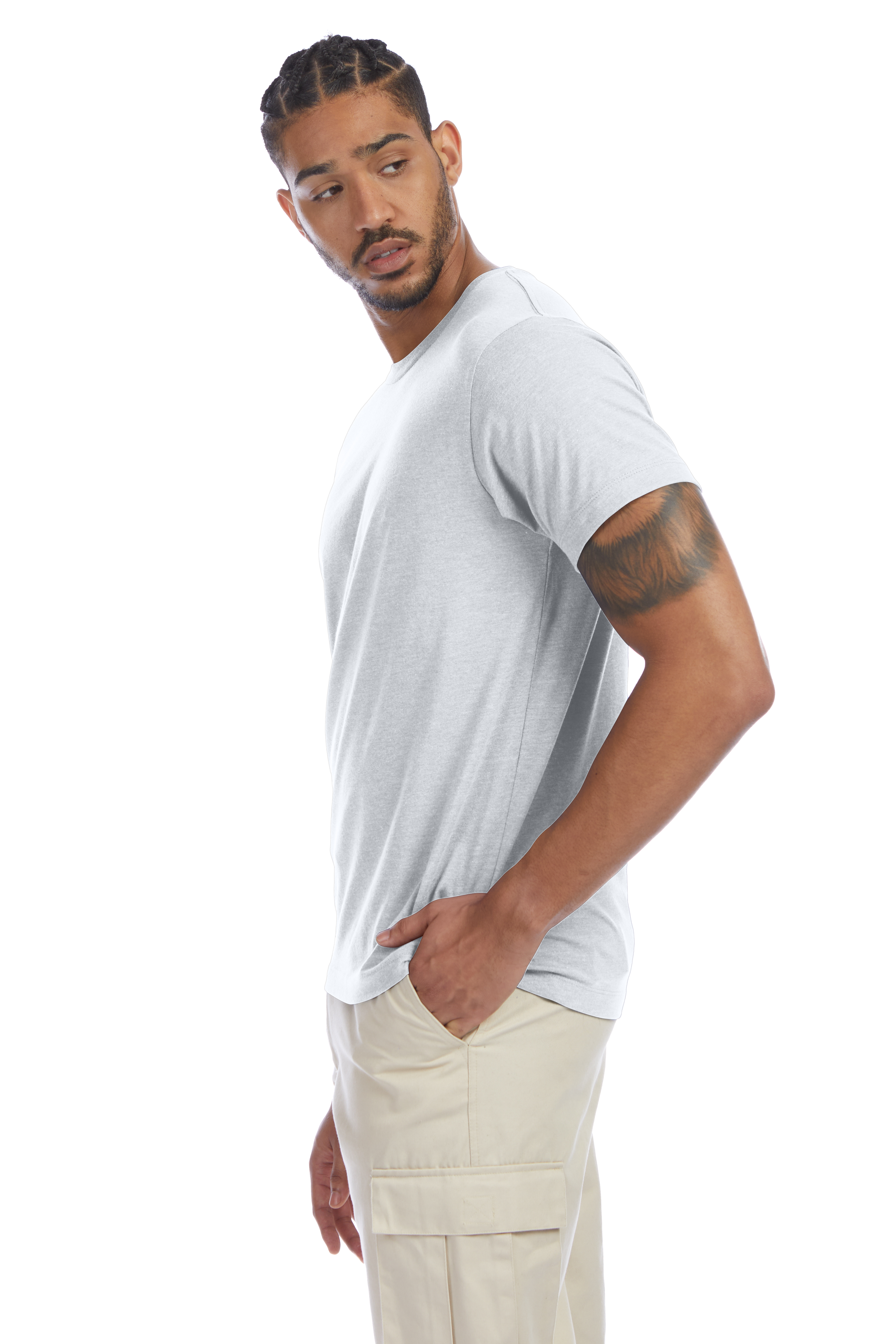 Alternative 1070CV Light Heather Grey