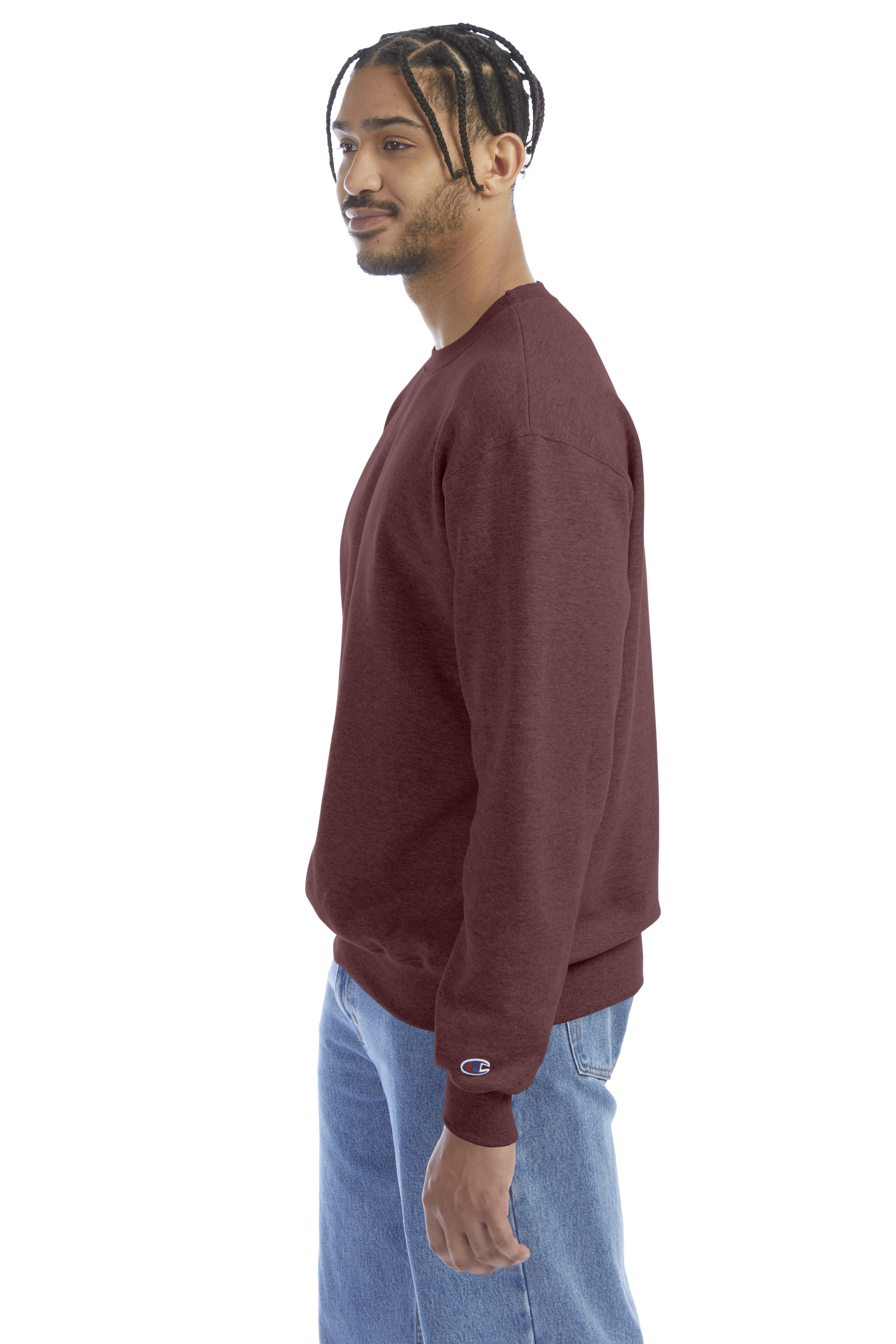 Champion S600 Maroon Heather