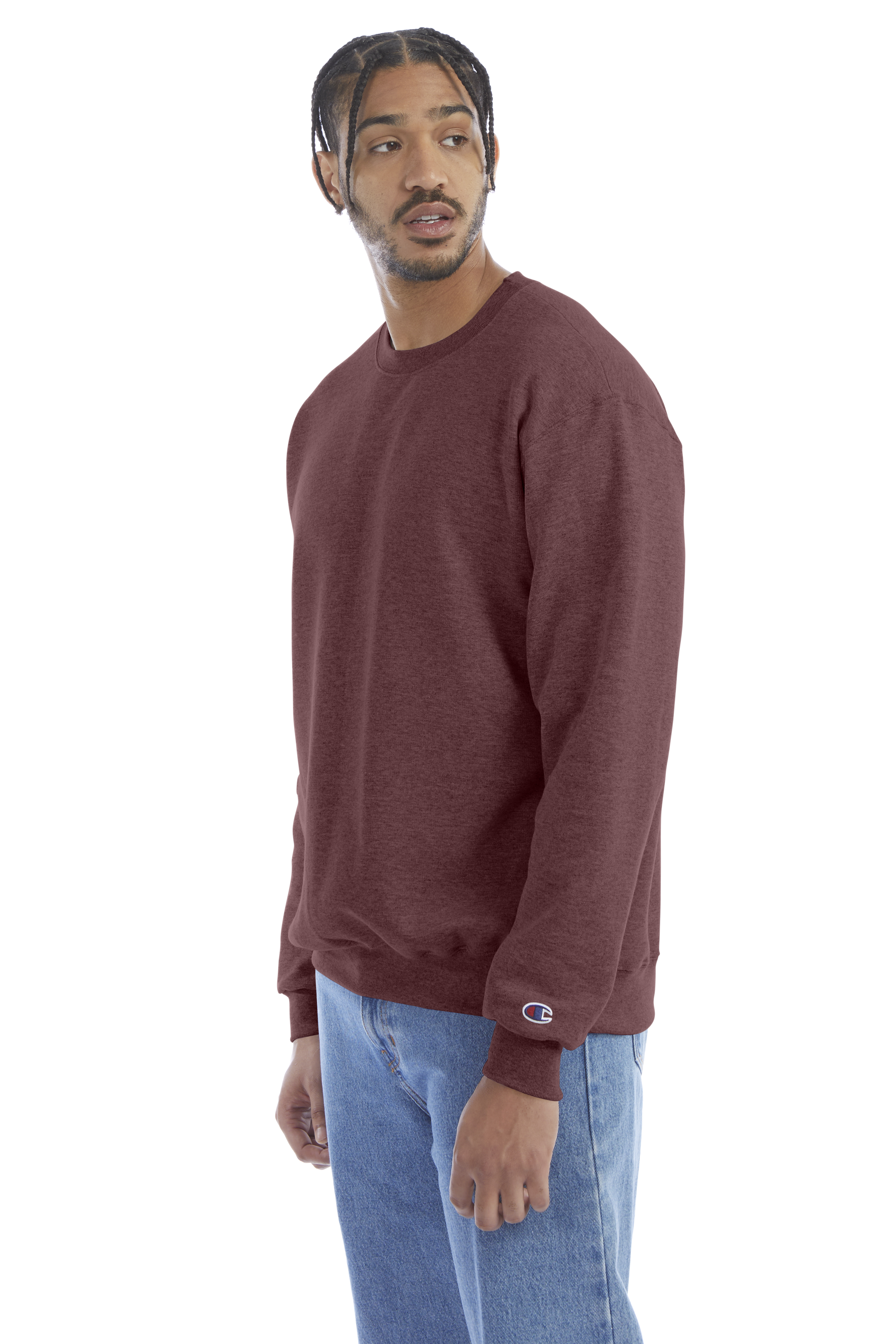 Champion S600 Maroon Heather